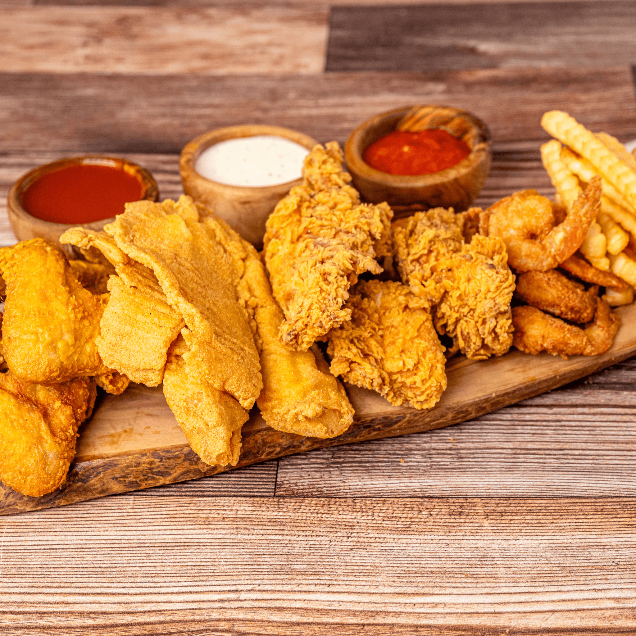 Seafood Platter - 3 items