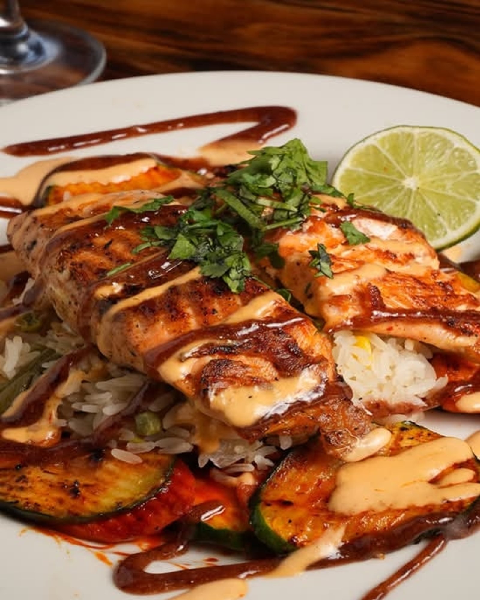 Raspberry Chipotle Salmon