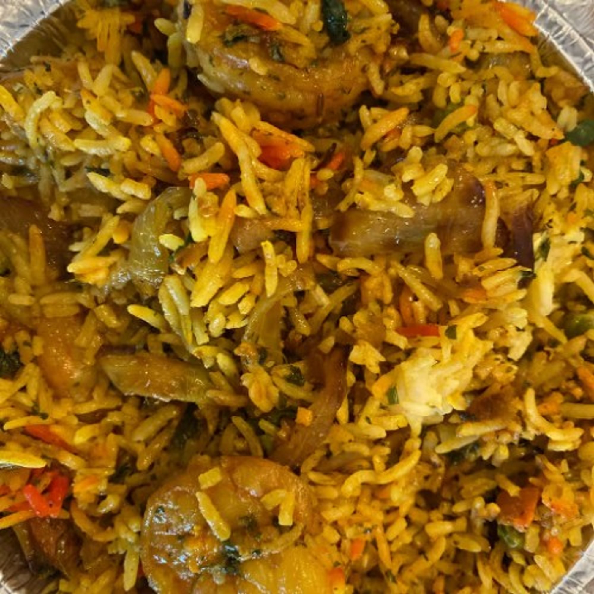 Shrimp Biryani