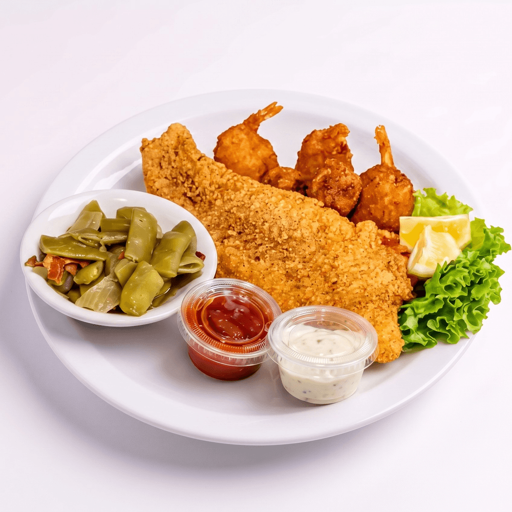 Catfish and Shrimp