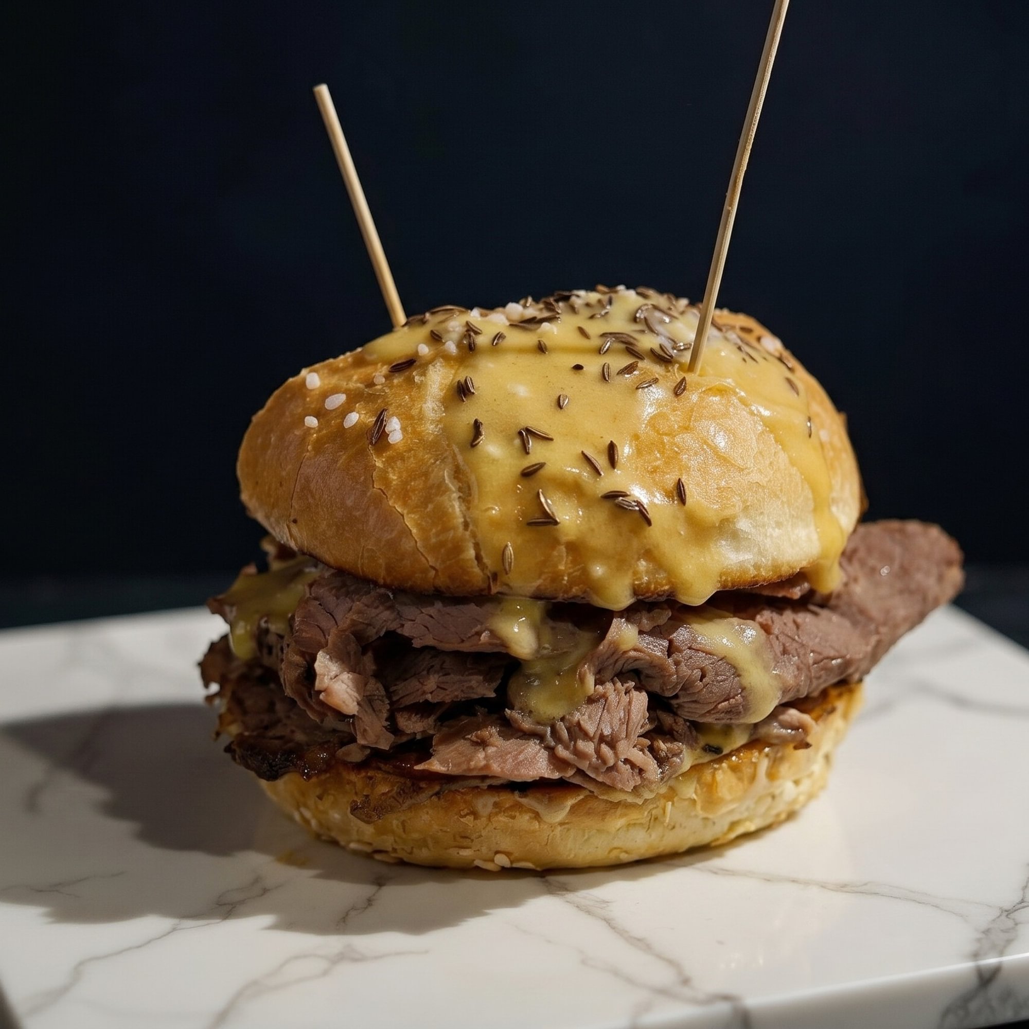 Beef on Weck Sandwich