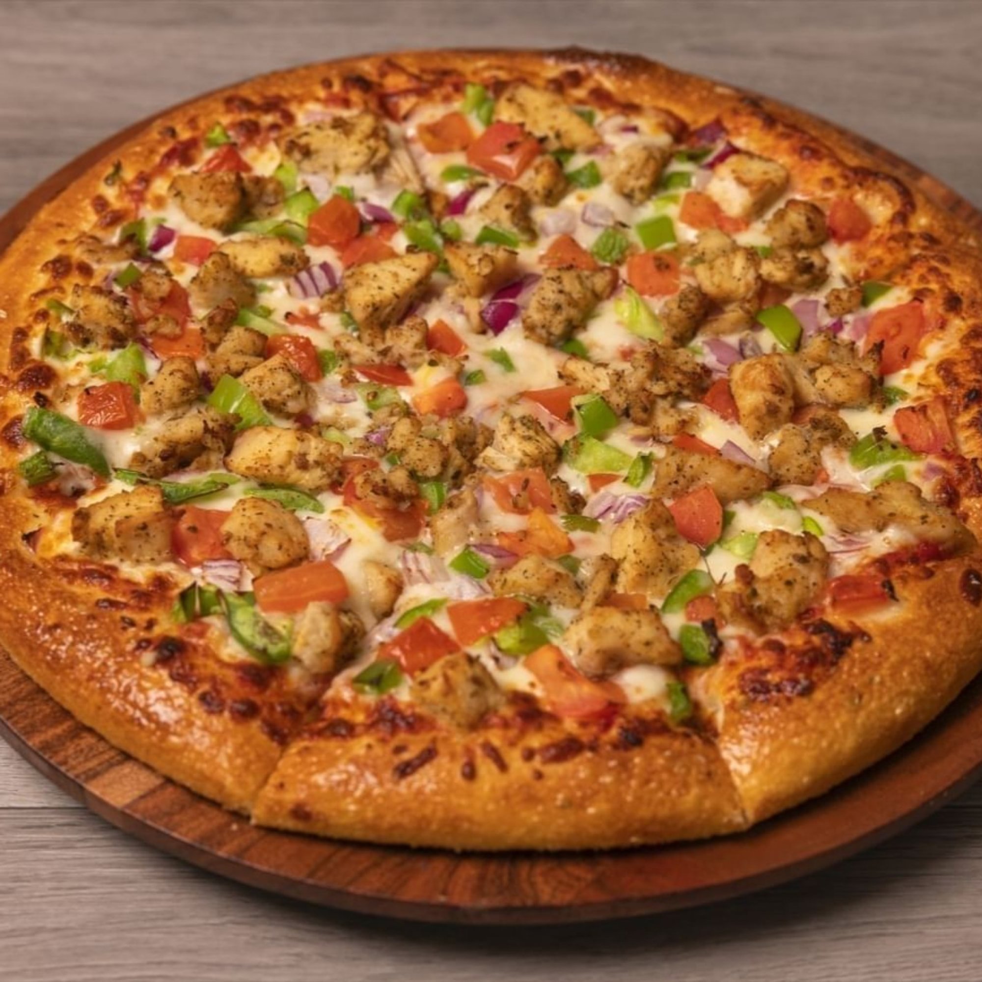 Halal Chicken Pizza