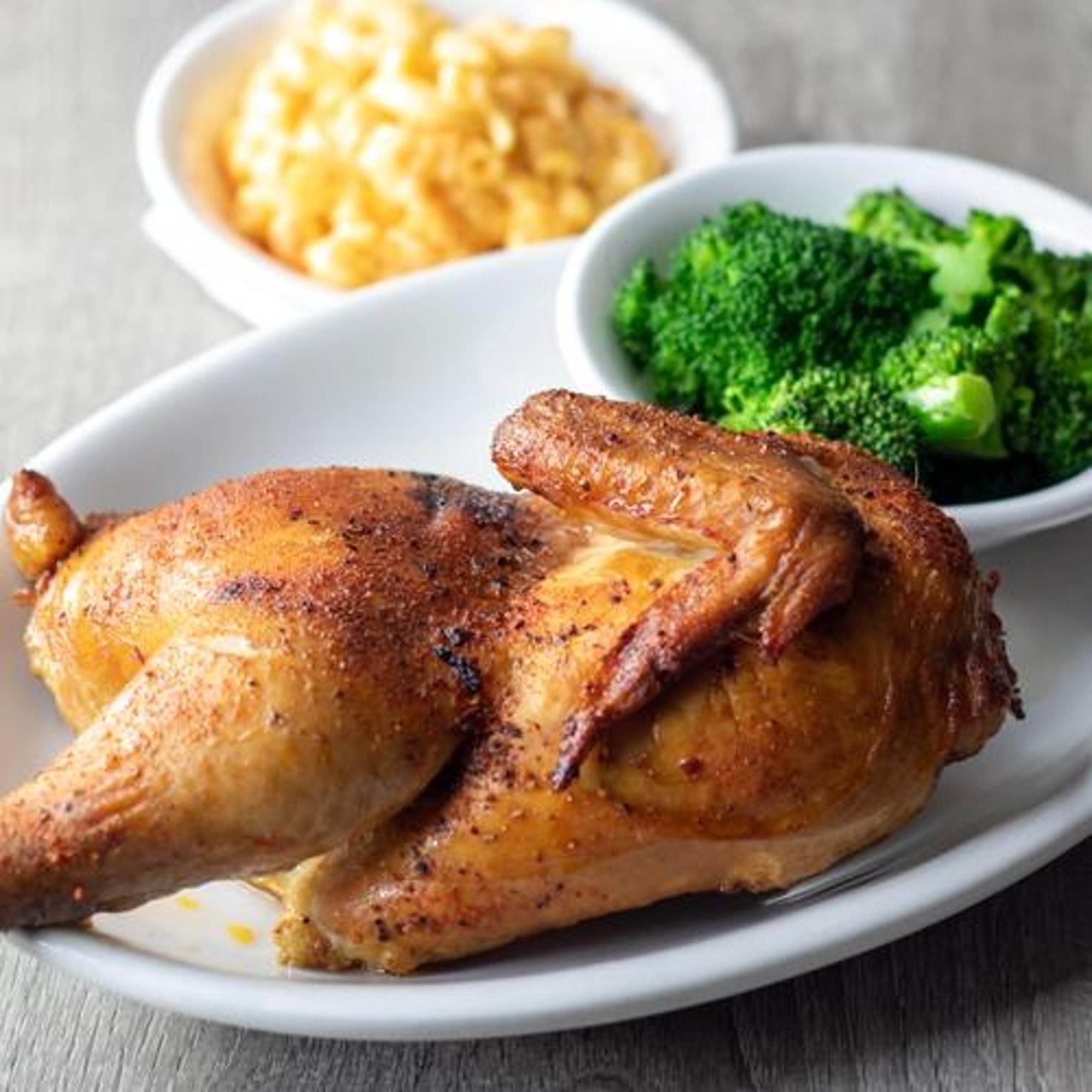 Smoked Half Chicken Entree
