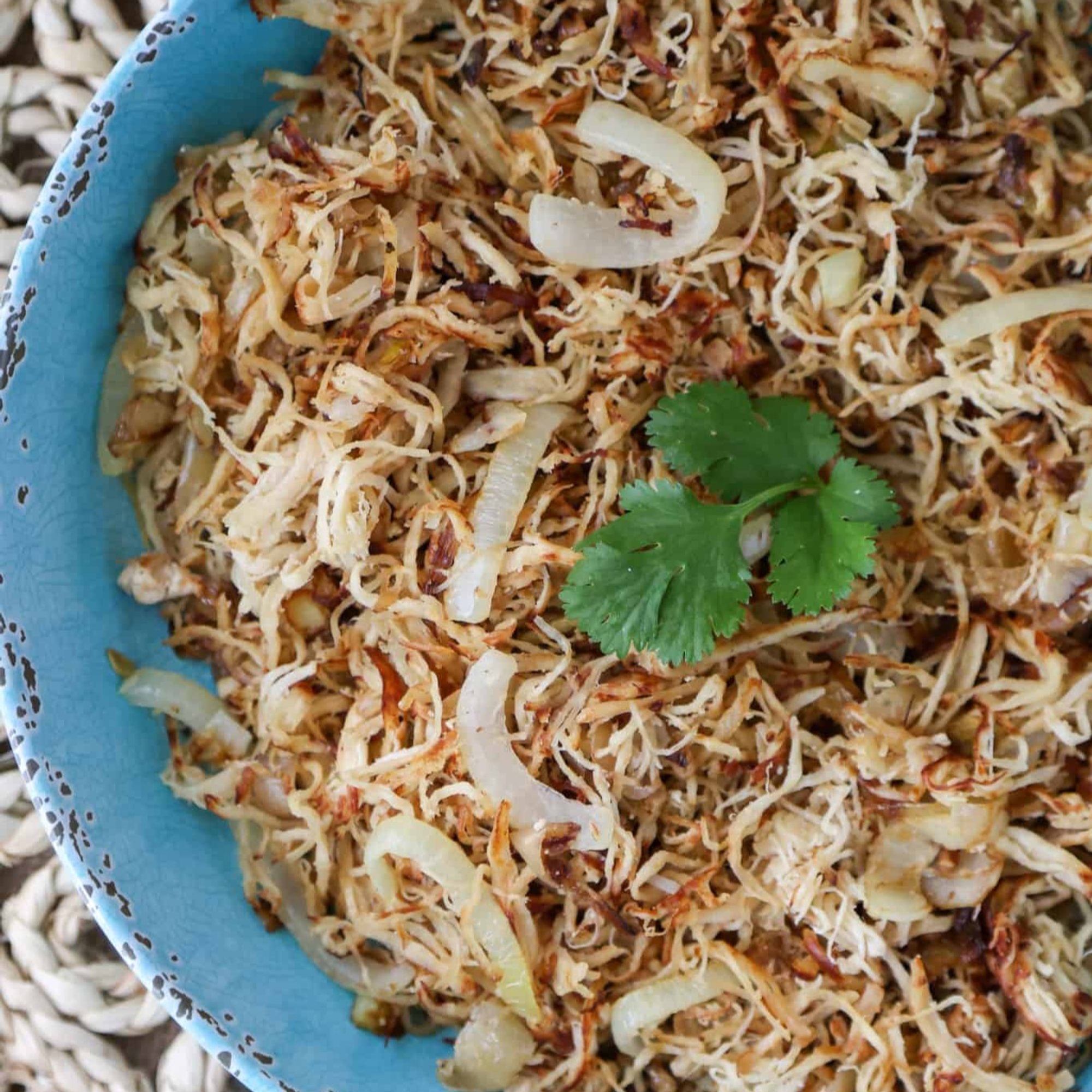 Chicken vaca frita tray