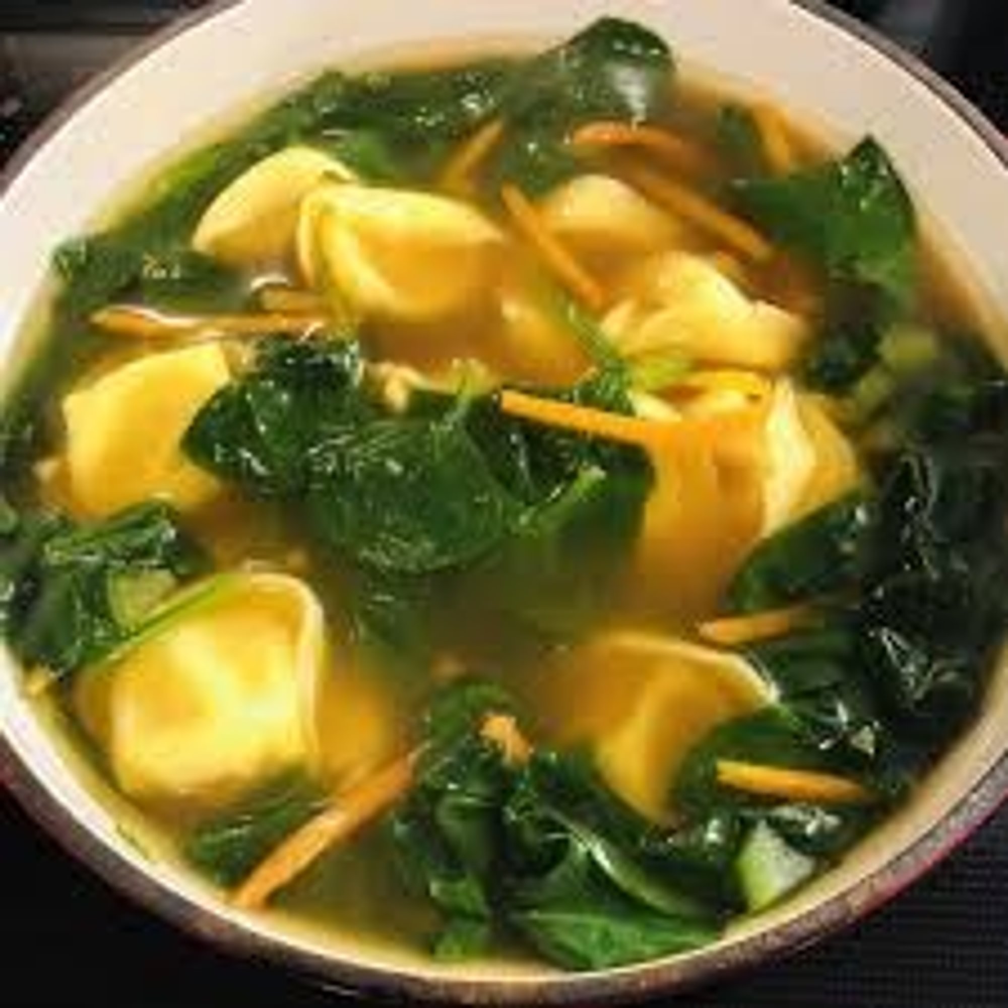 Tortellini & Spinach Soup