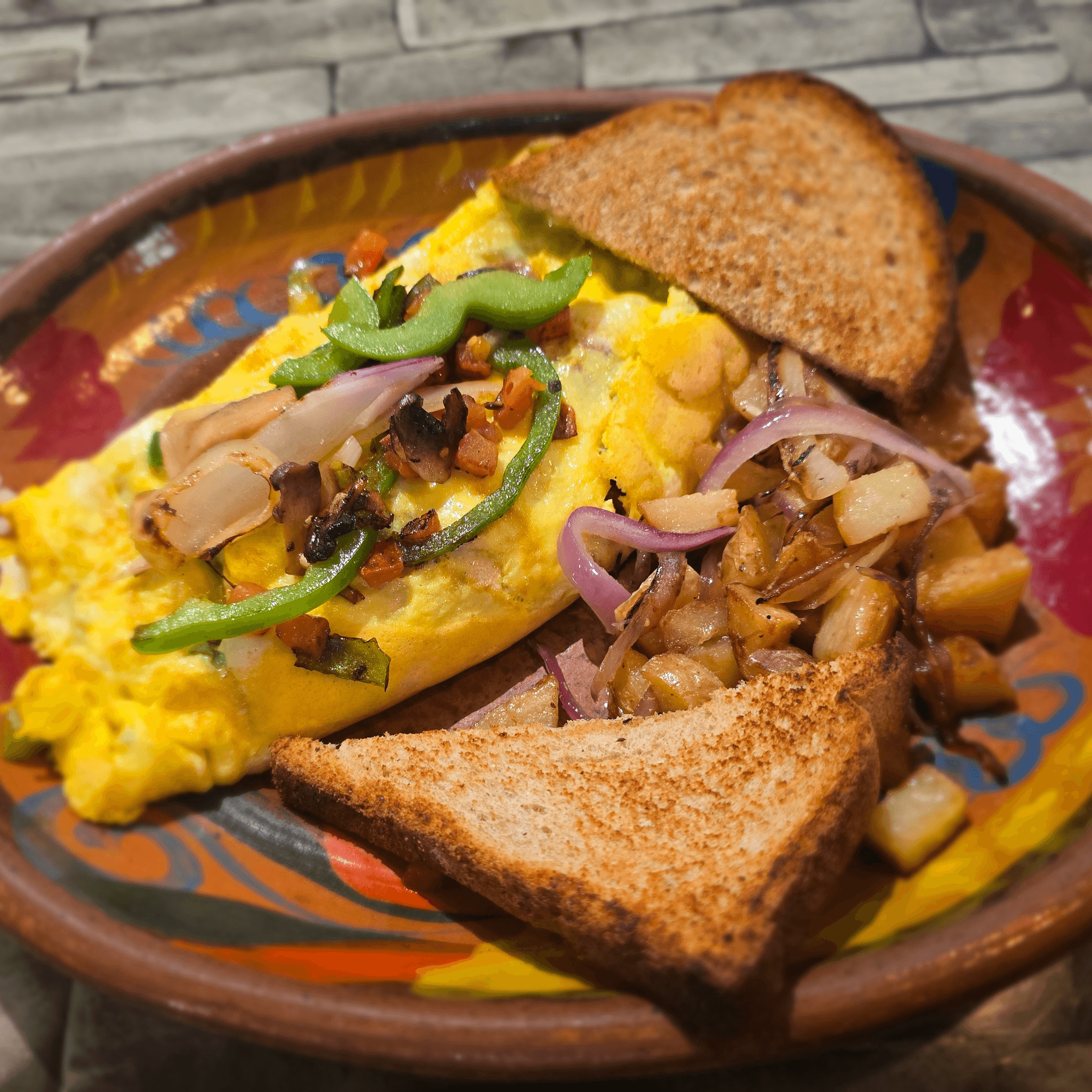 Everything Omelette - Just Veggie