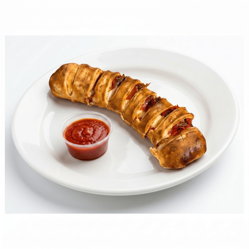 Medium Pepperoni & Steak Roll