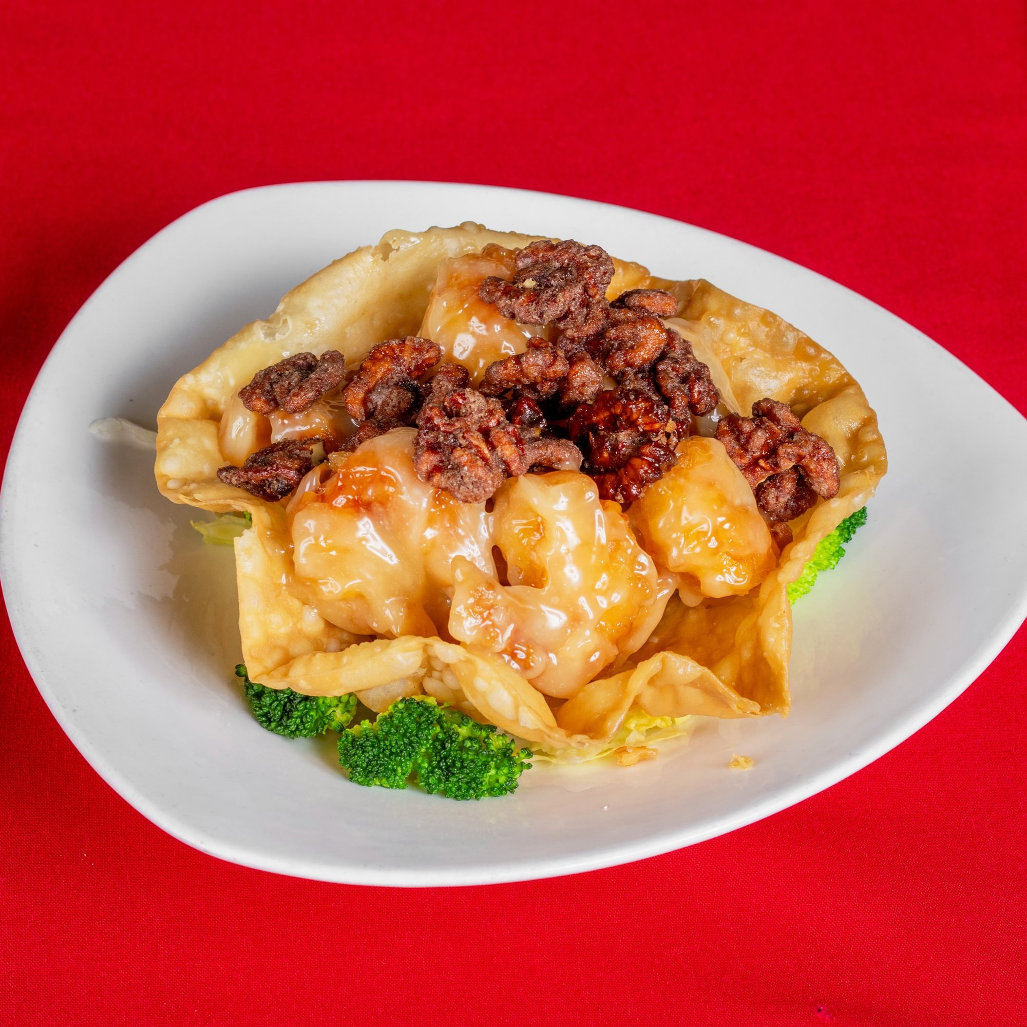 Cantonese Style Walnut Shrimp