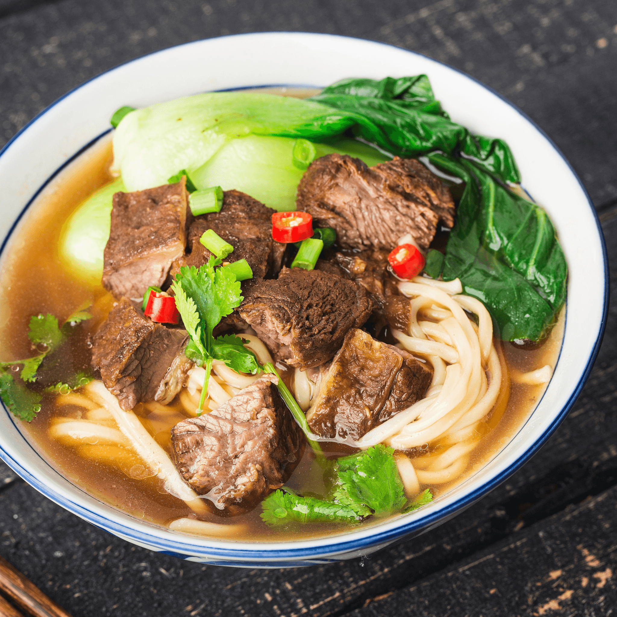 3. Well Done Flank Noodle Soup