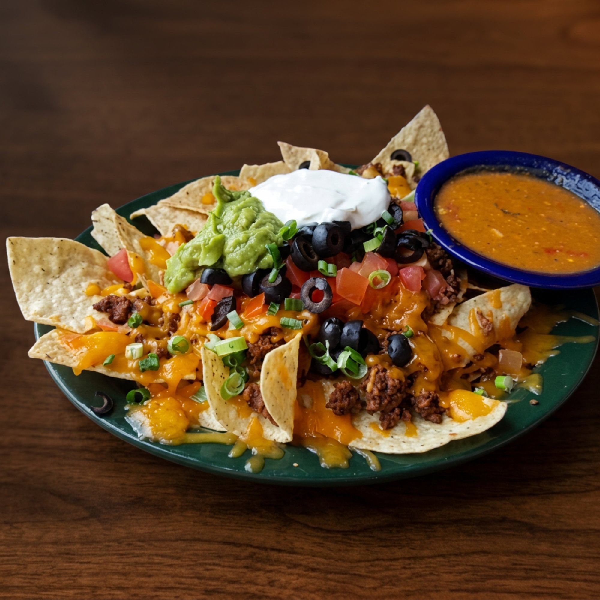 Half Macho Nachos