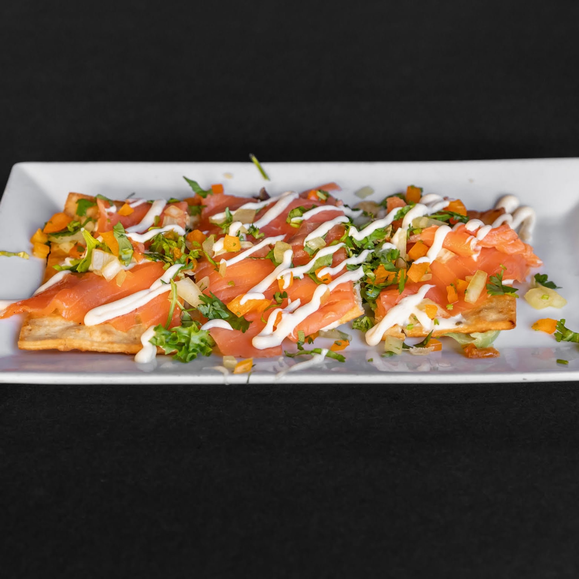 Smoked Salmon Flatbread