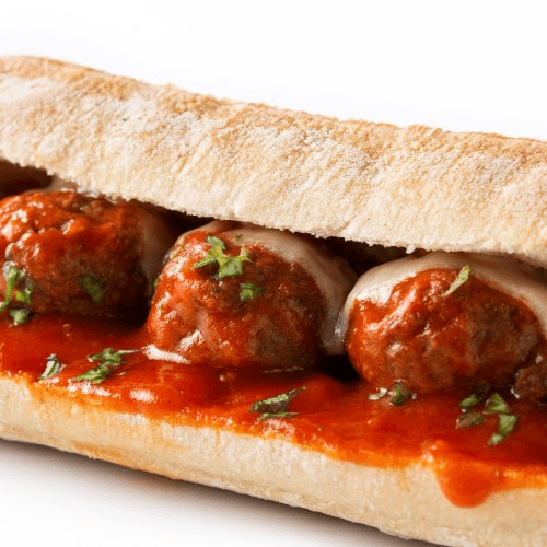 Meatball Parm Sub with Fries & Drink Combo