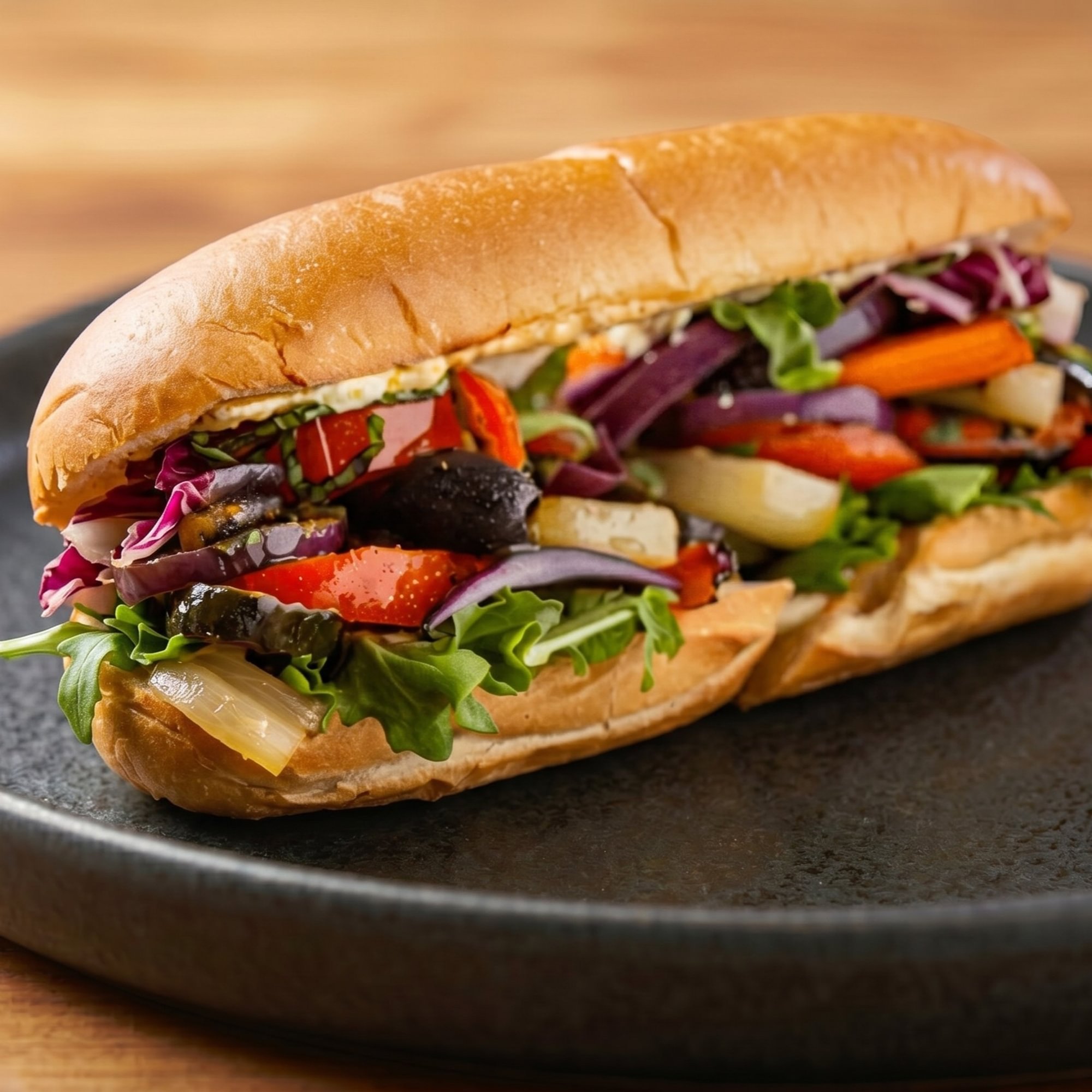 Grilled Vegetarian Sub