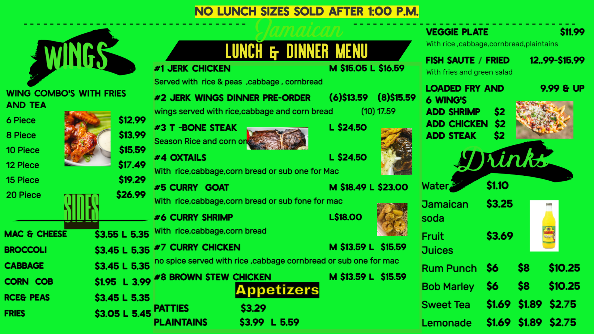 M&amp;T AMERICAN &amp; JAMAICAN GRILL Logo