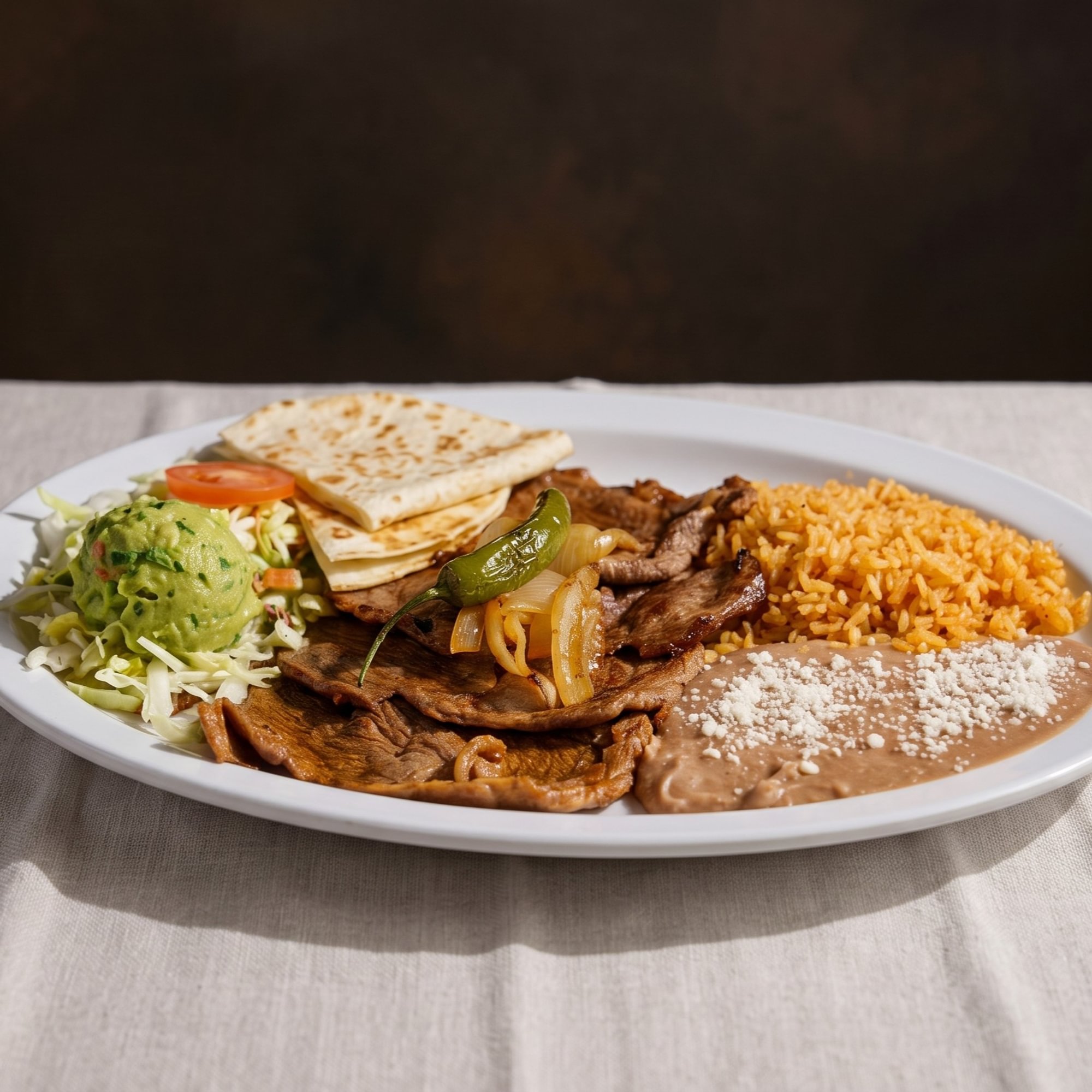 Carne Asada Plate