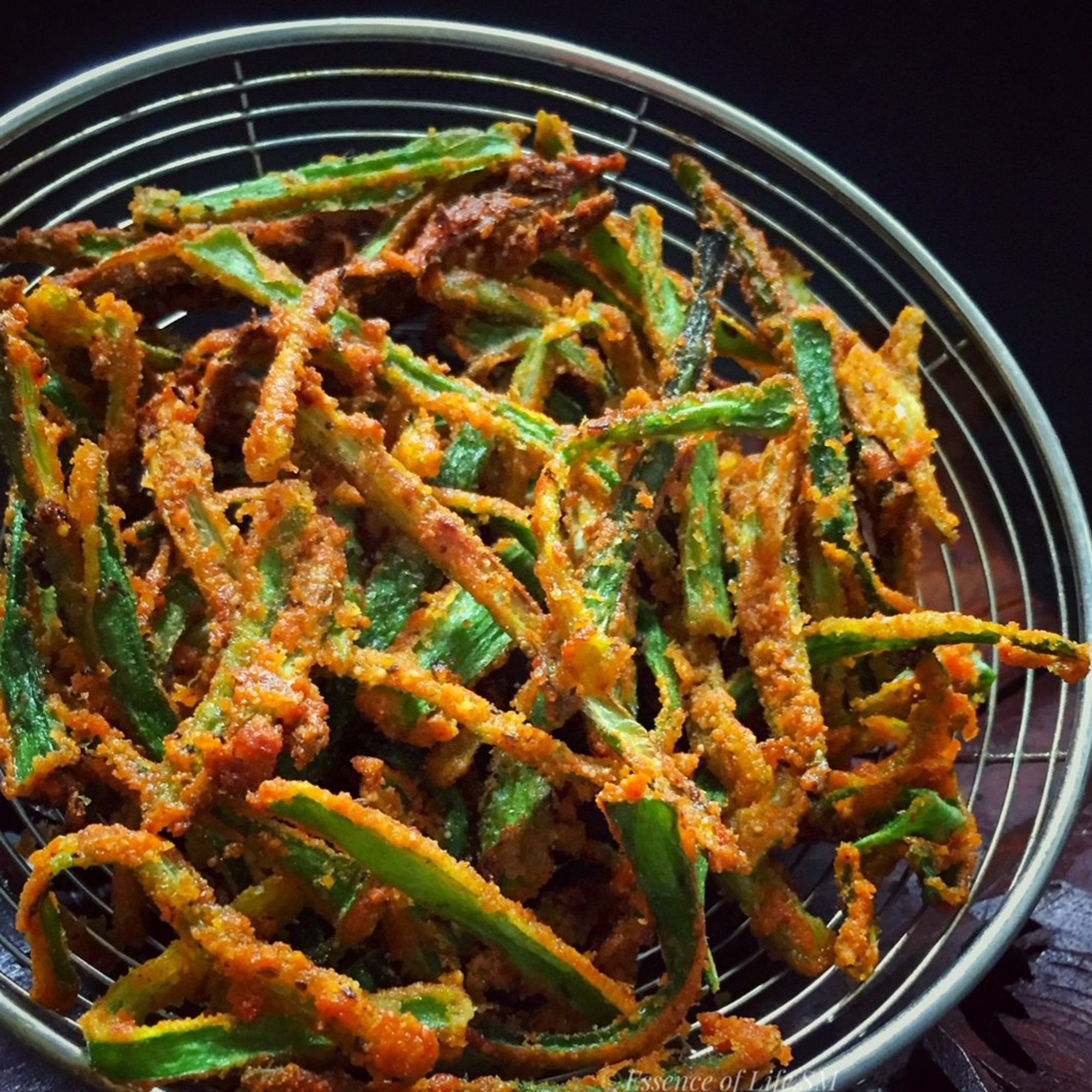 Bhindi Churi Muri