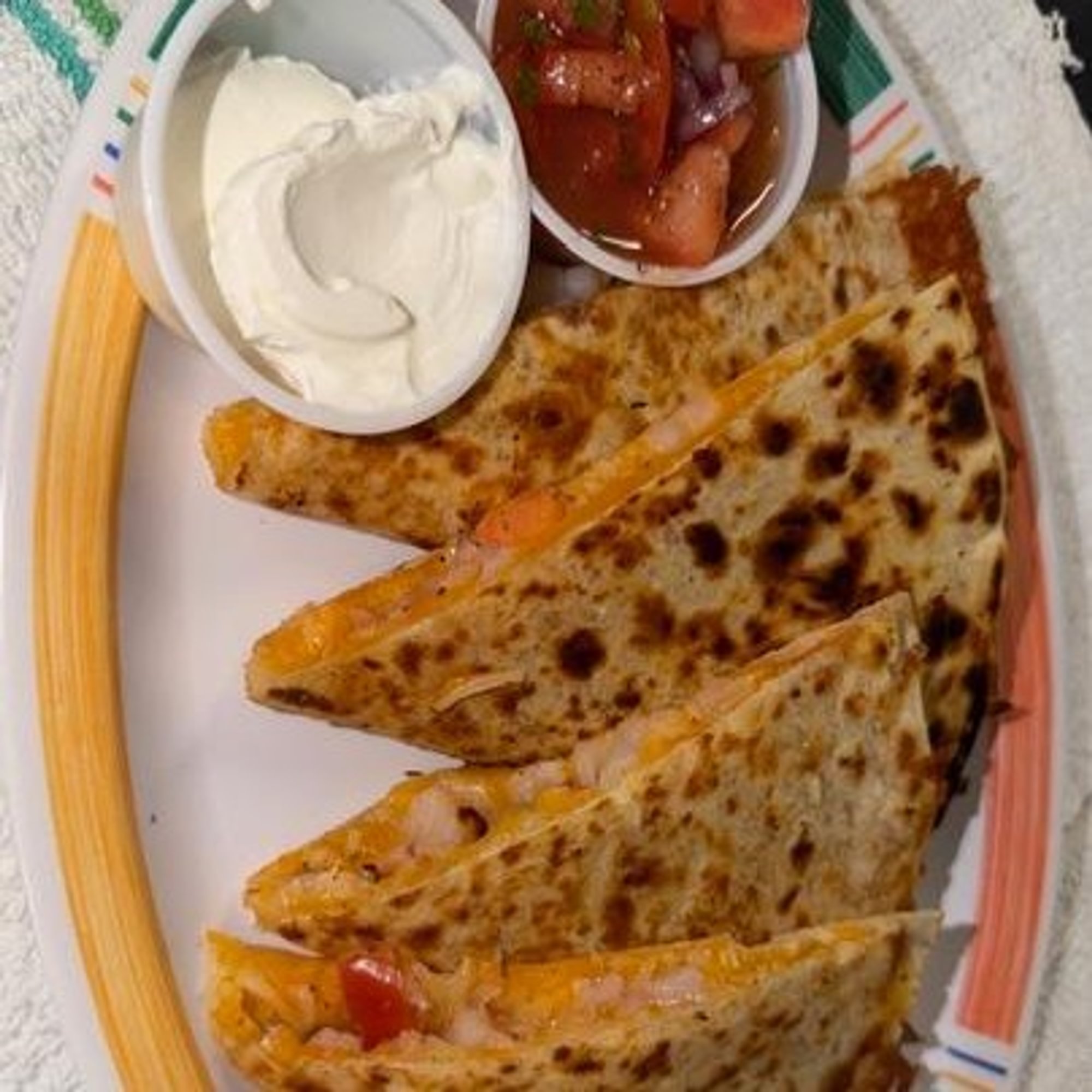 Buffalo Chicken Quesadilla