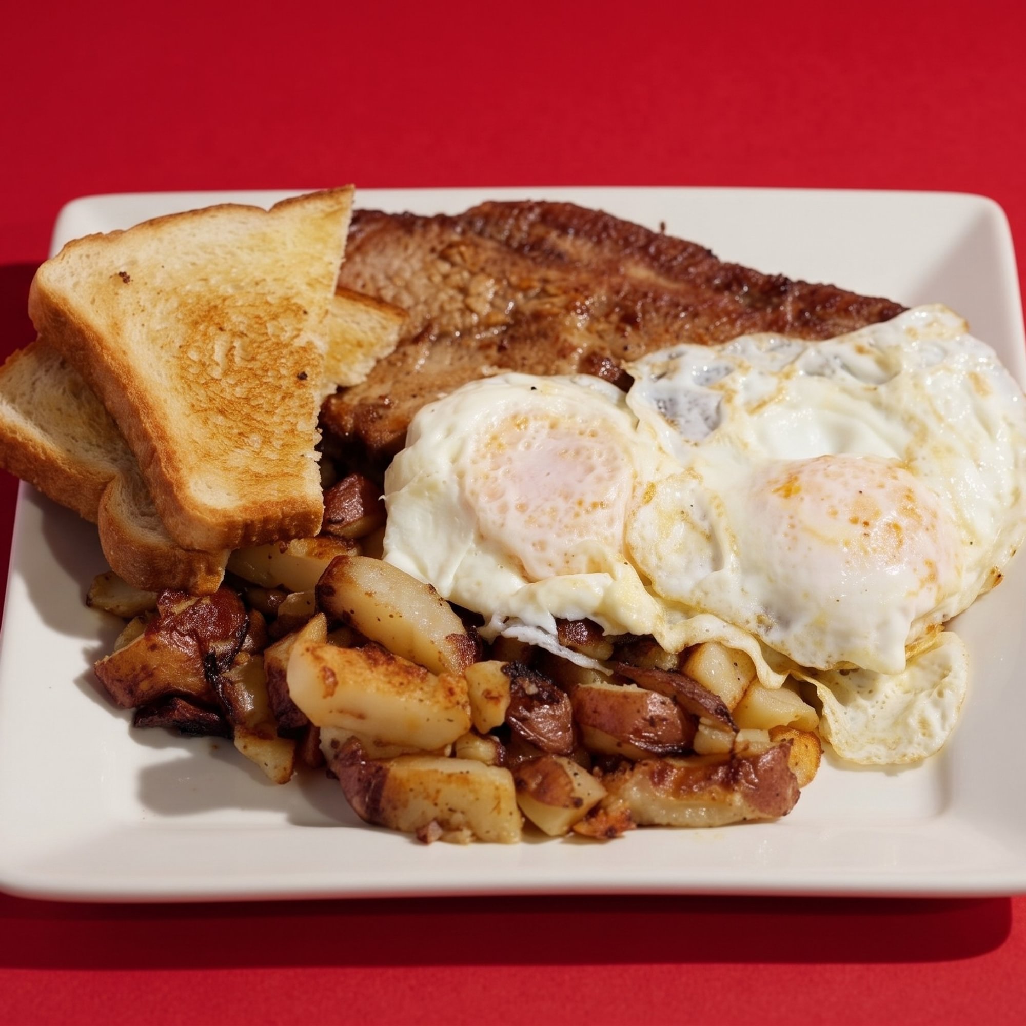 Pork Chop Breakfast