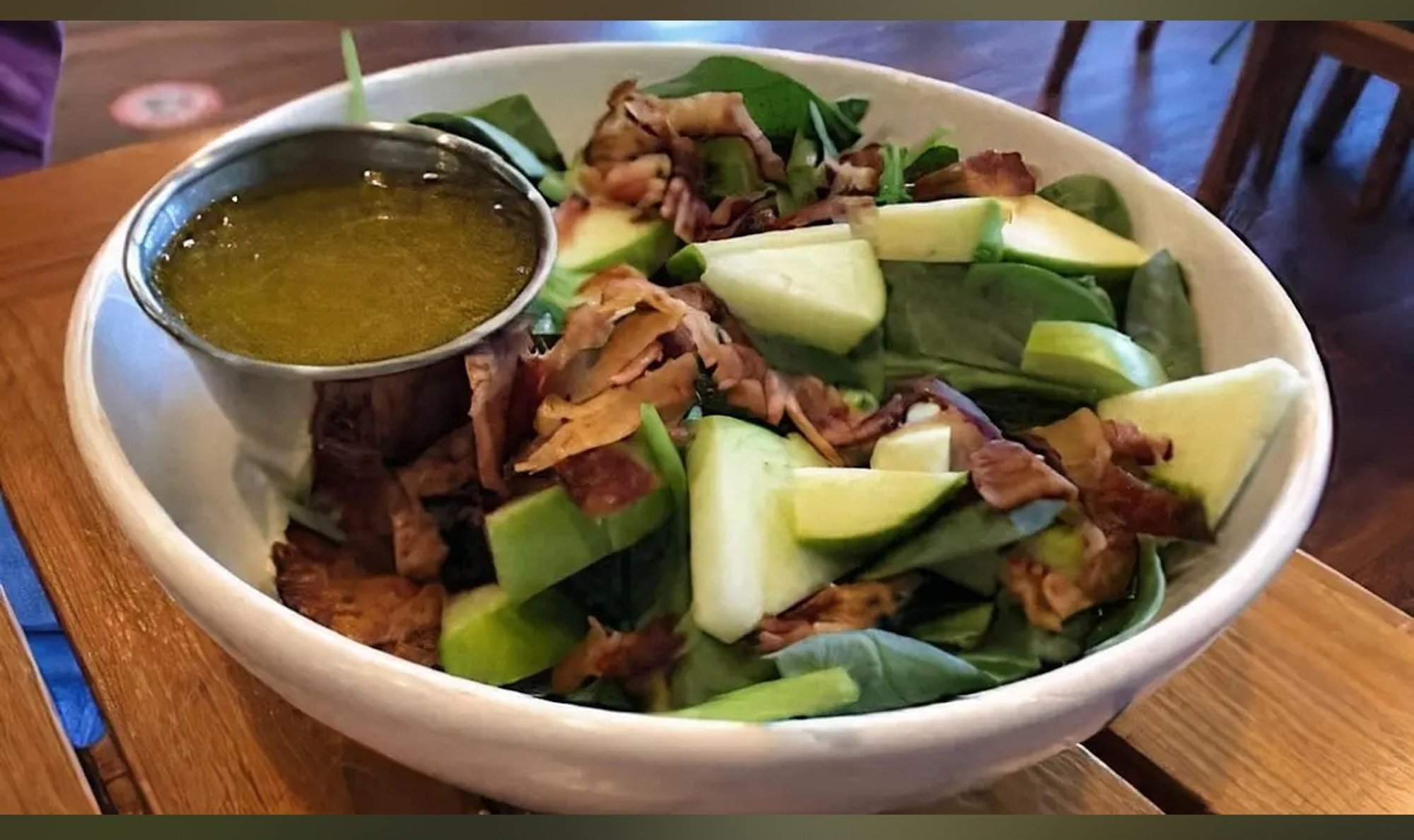 Spinach Salad With Apple Vinaigrette