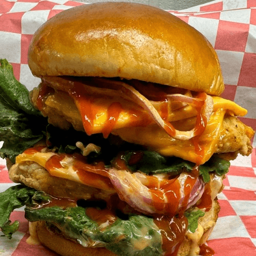 Double Decker Spicy Chicken Sandwich
