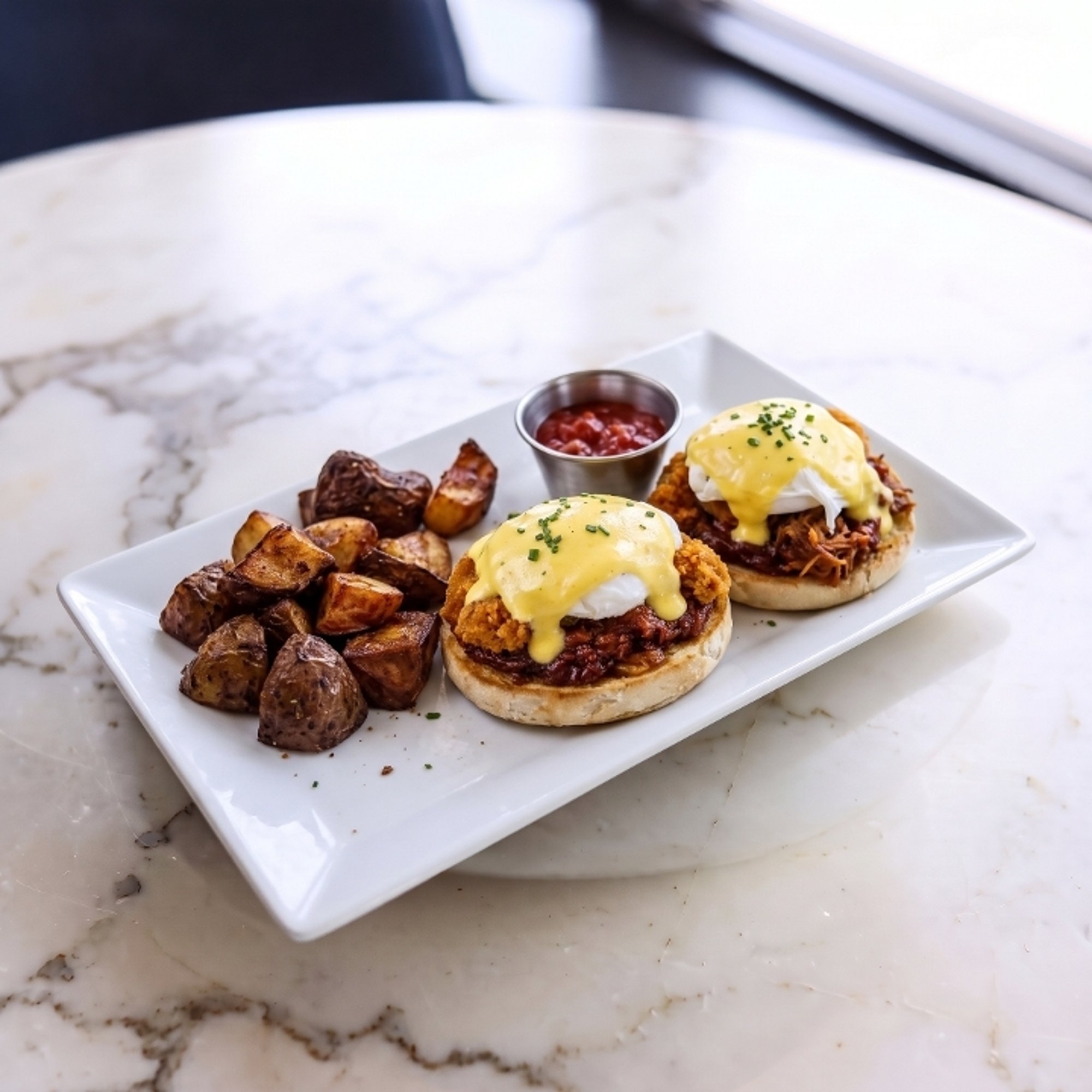 Fried Chicken Benedict