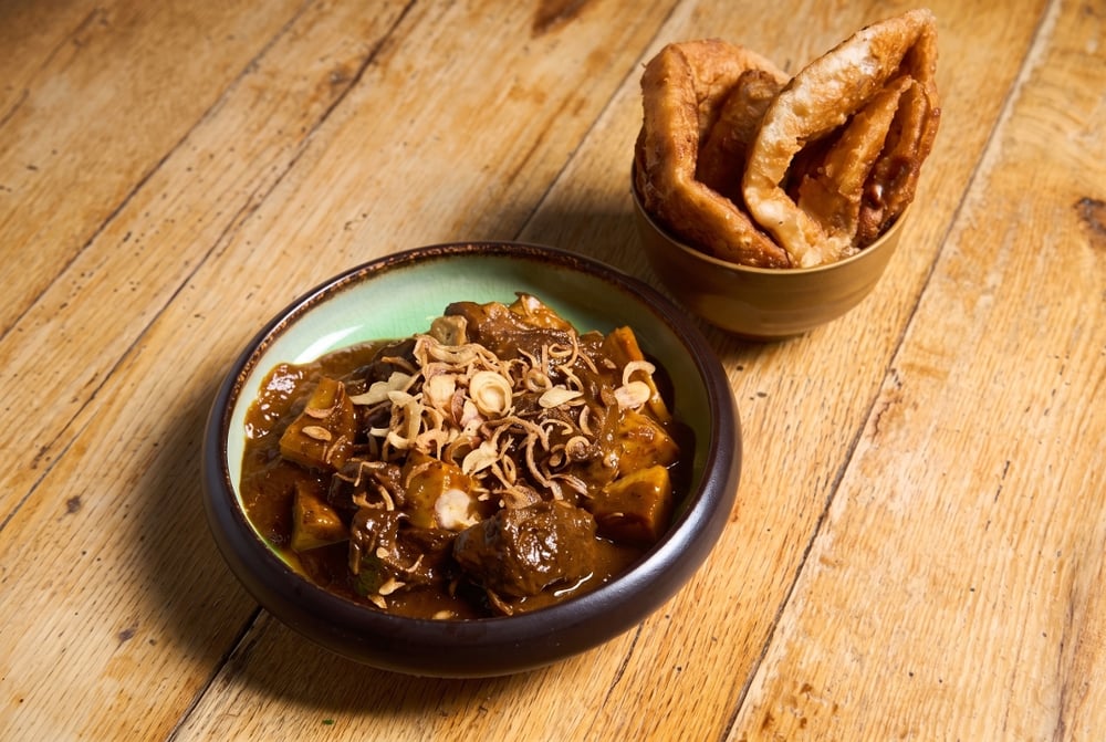 Lamb Curry & Roti