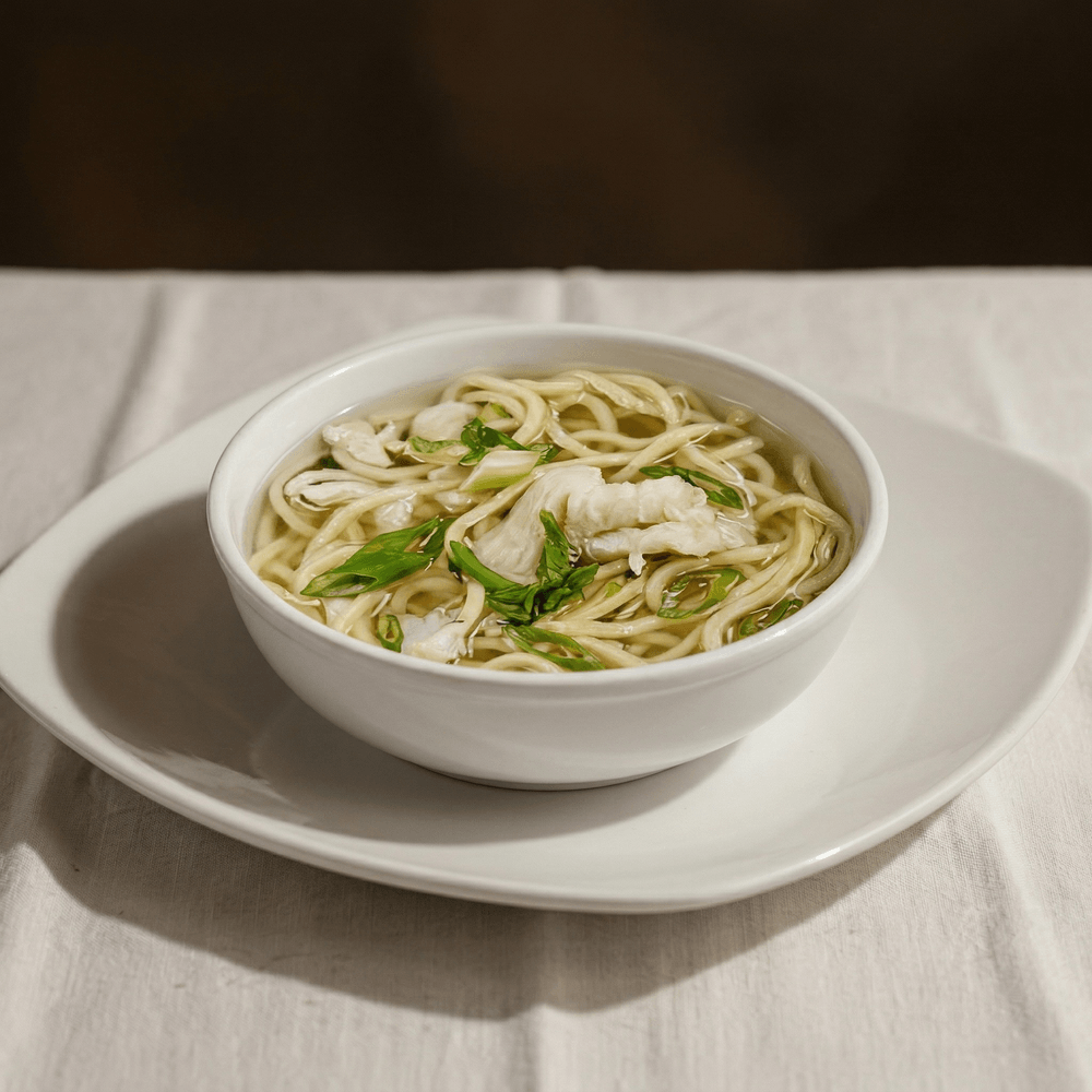 Chicken Noodle or Rice Soup