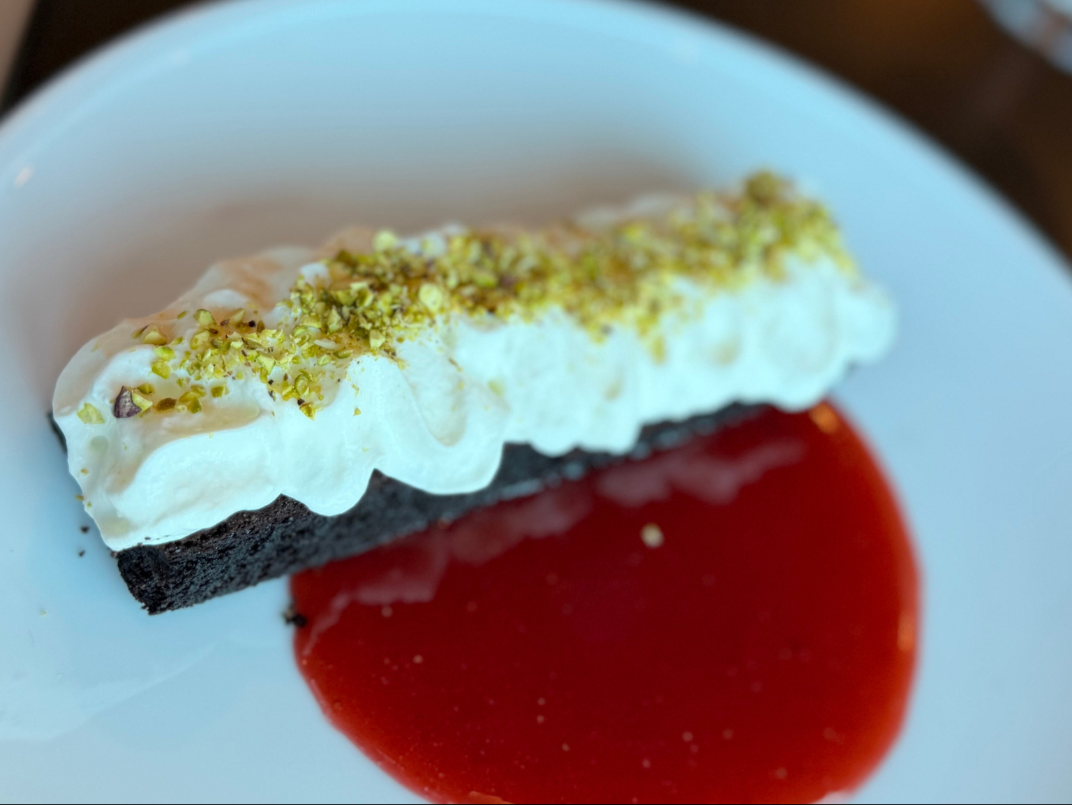 Pistachio Brownie