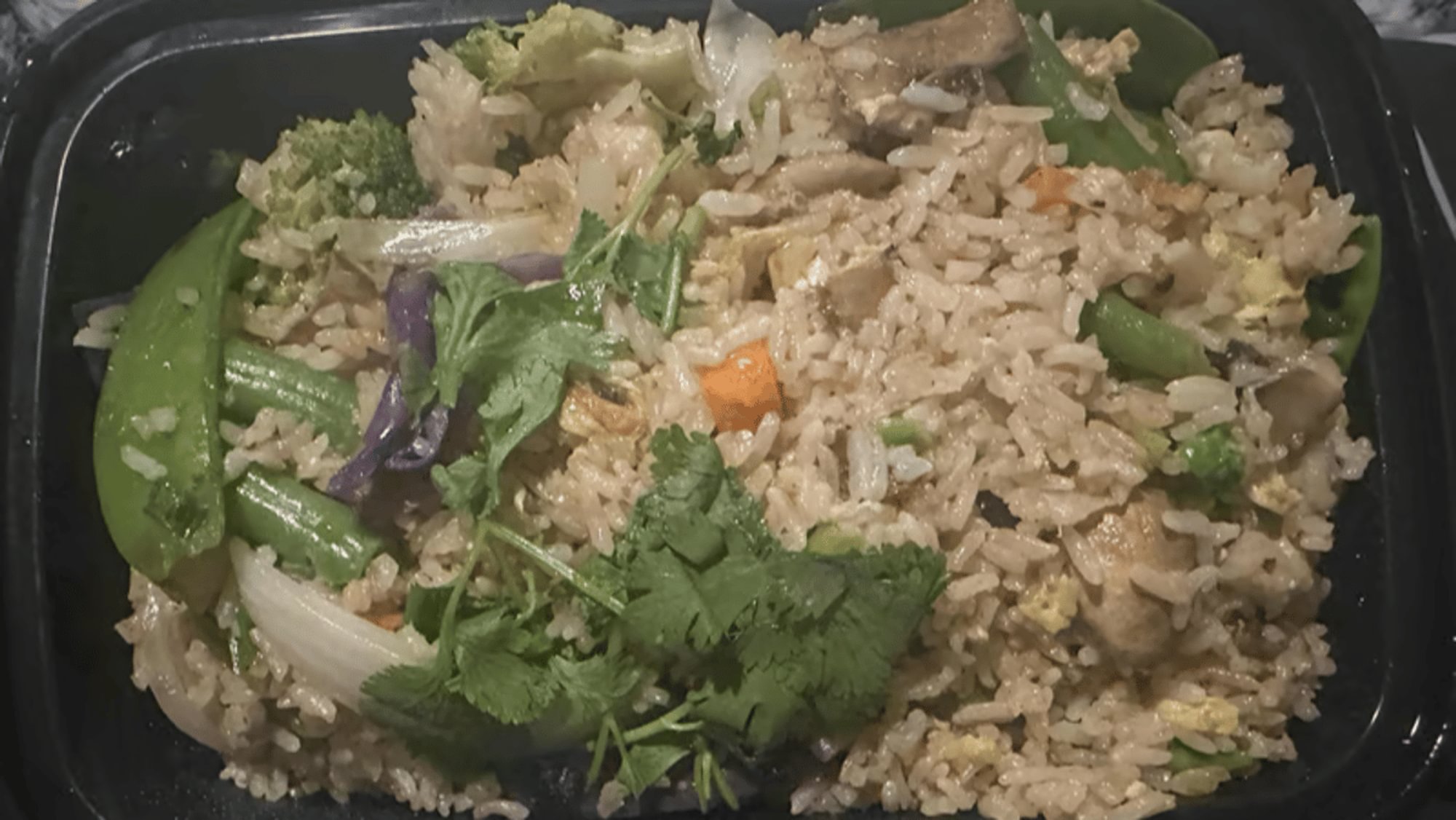 Vegetables Lotus Fried Rice