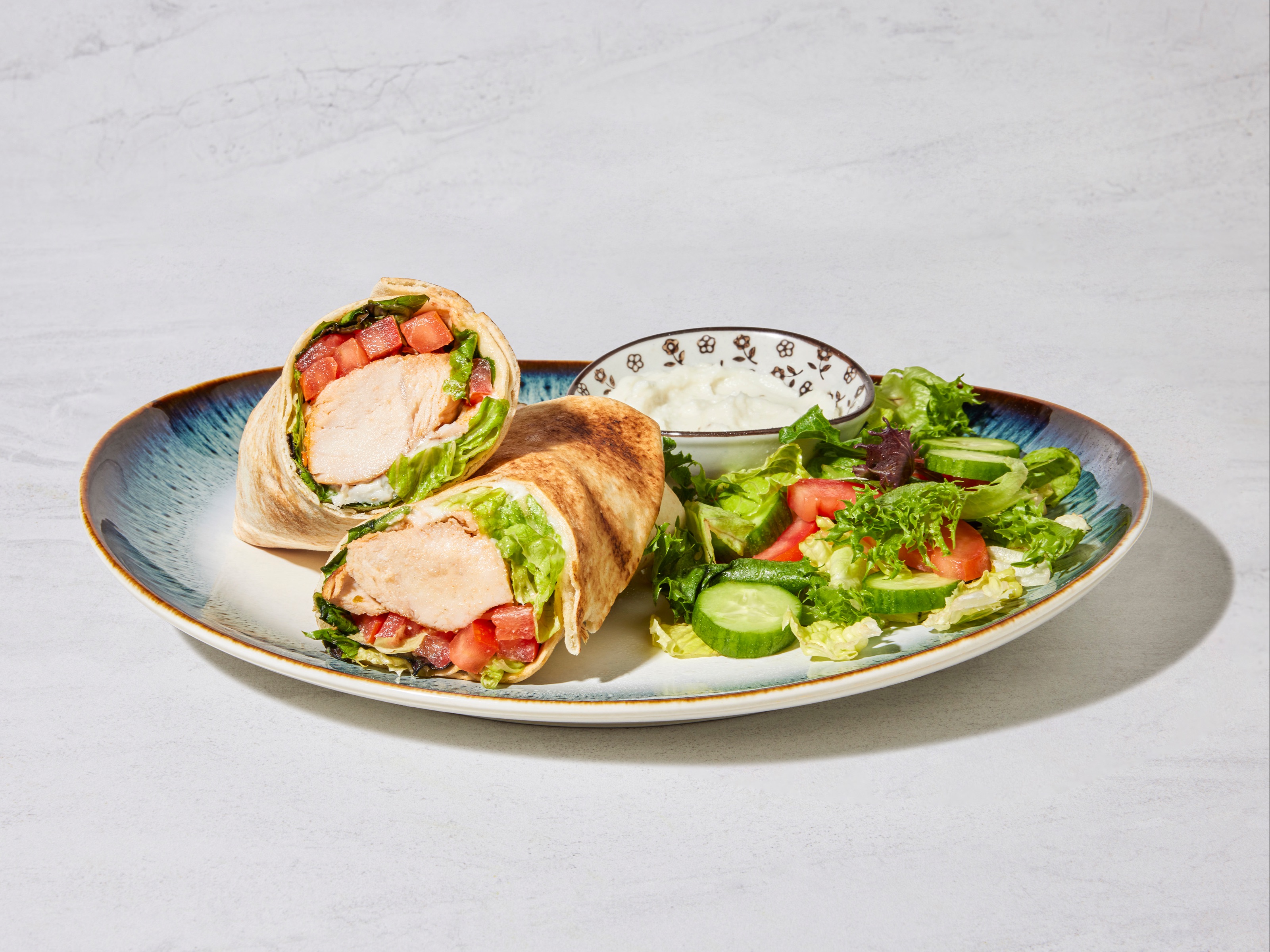 Chicken Caesar wrap