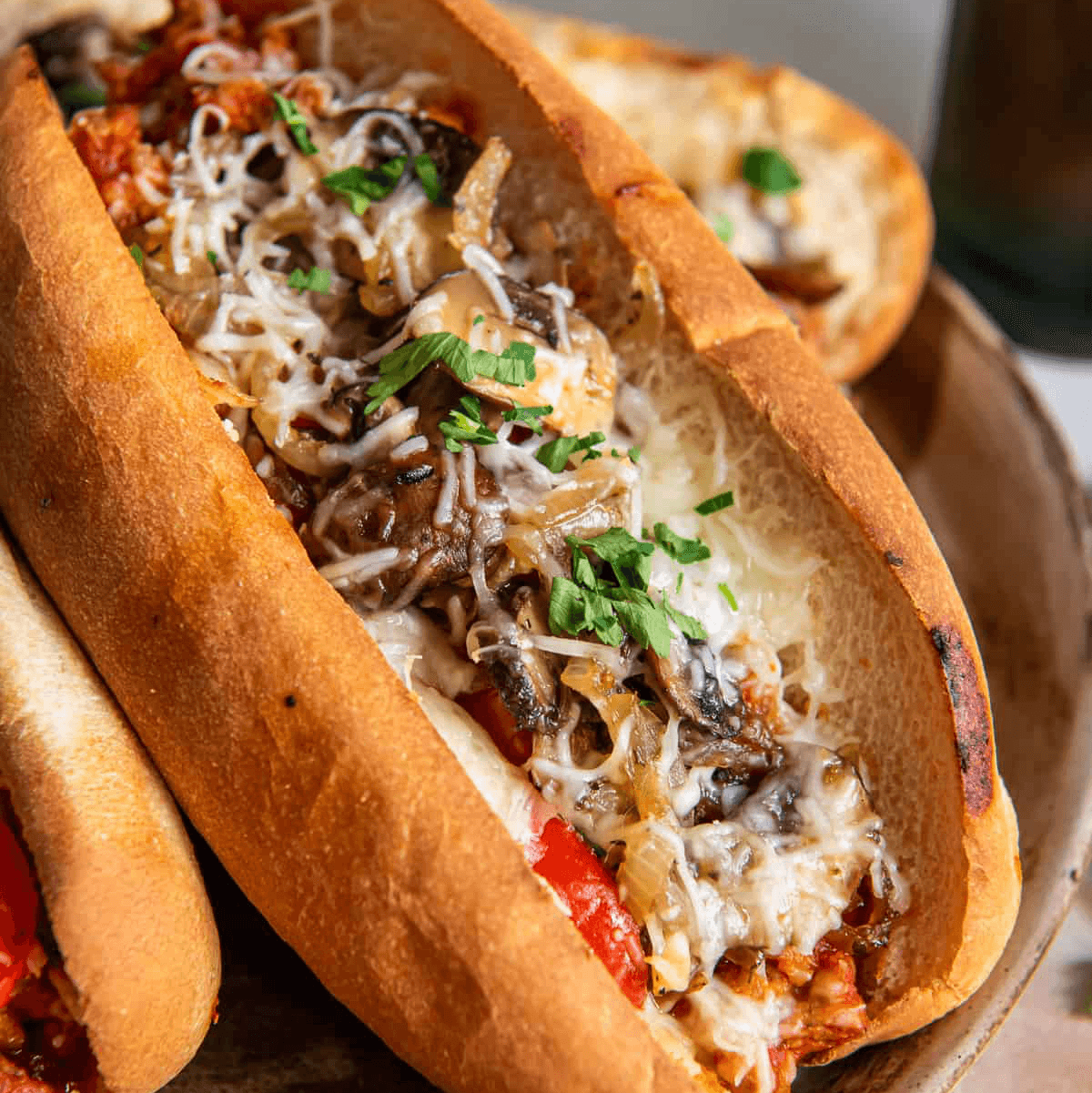 Sausage and Peppers sub