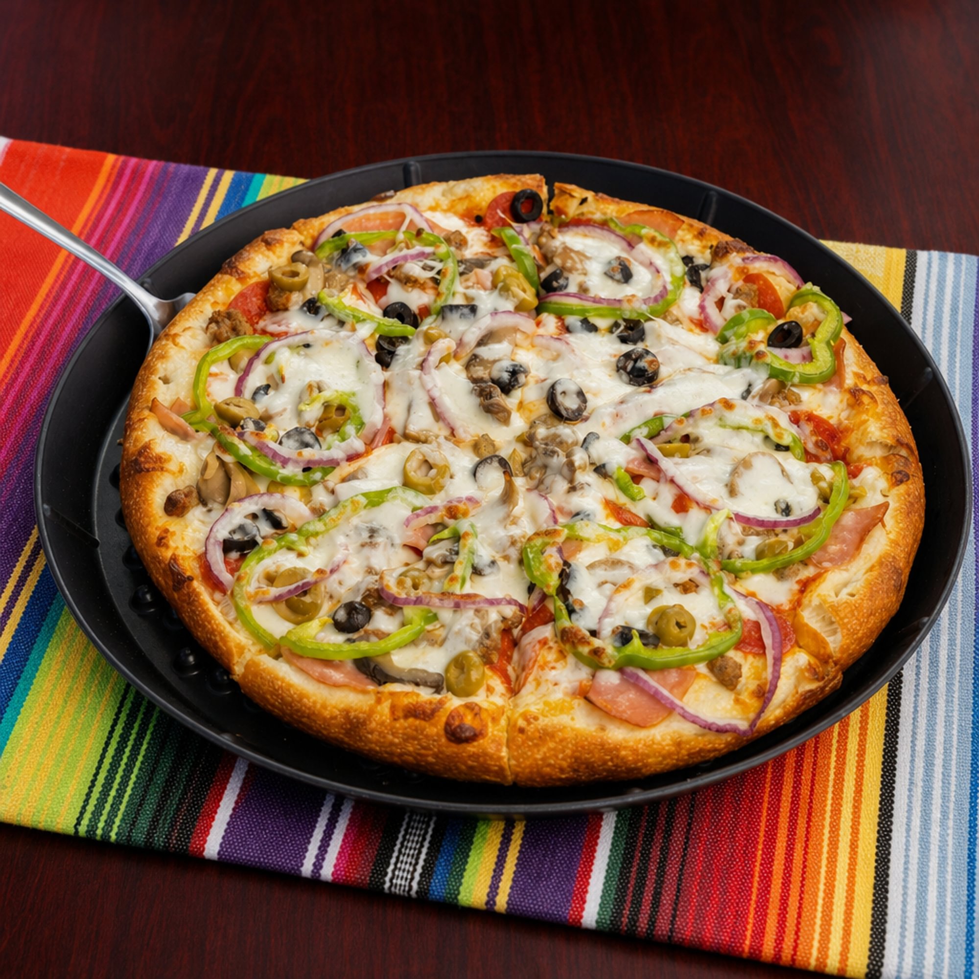 Small House Special Supreme Pizza