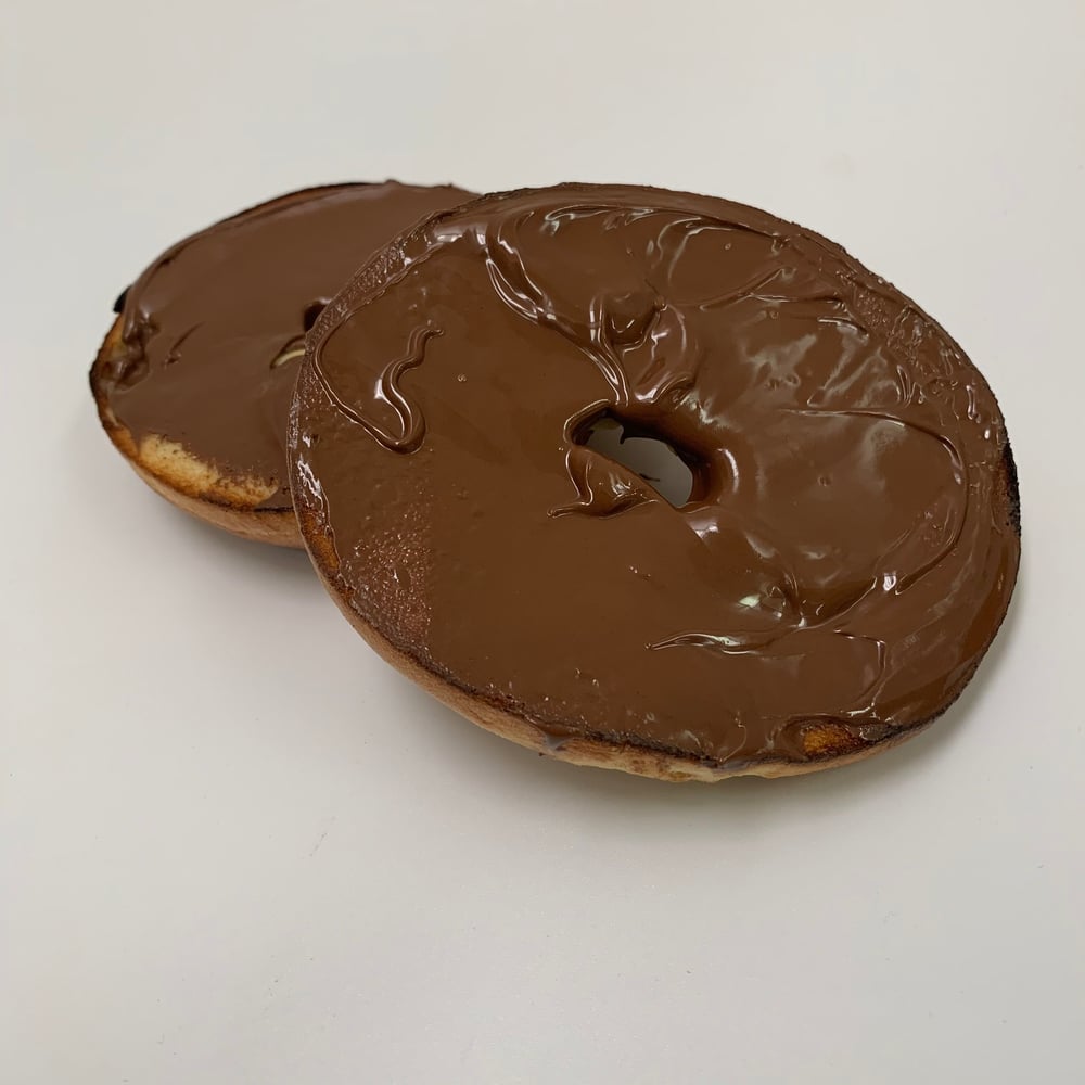 Bagel + Nutella.