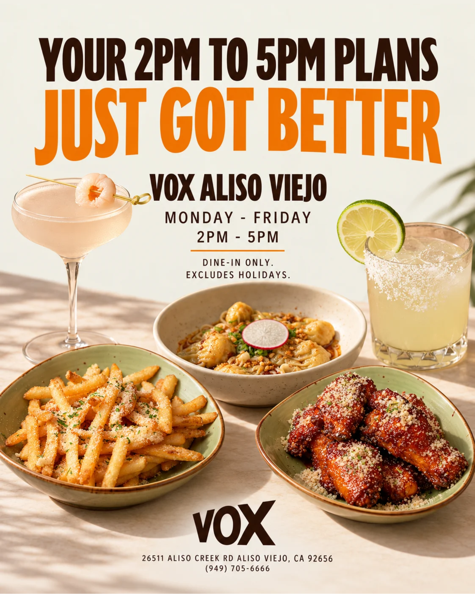 VOX Kitchen - Aliso Viejo