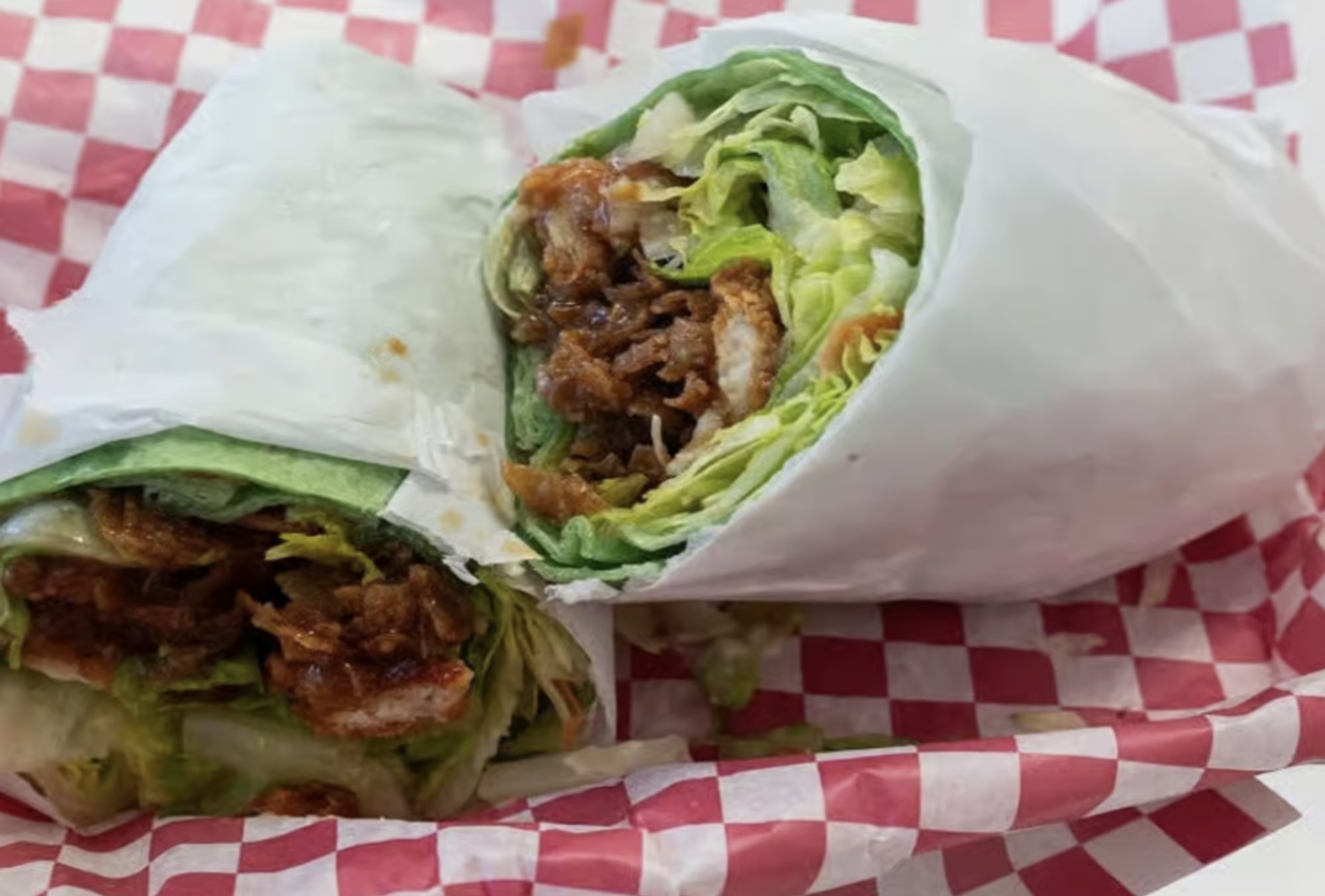 ~ Asian Chicken Wrap ~