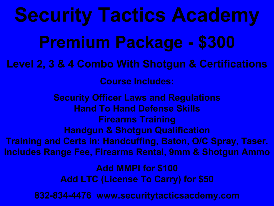 Security Tactics Academy Photo