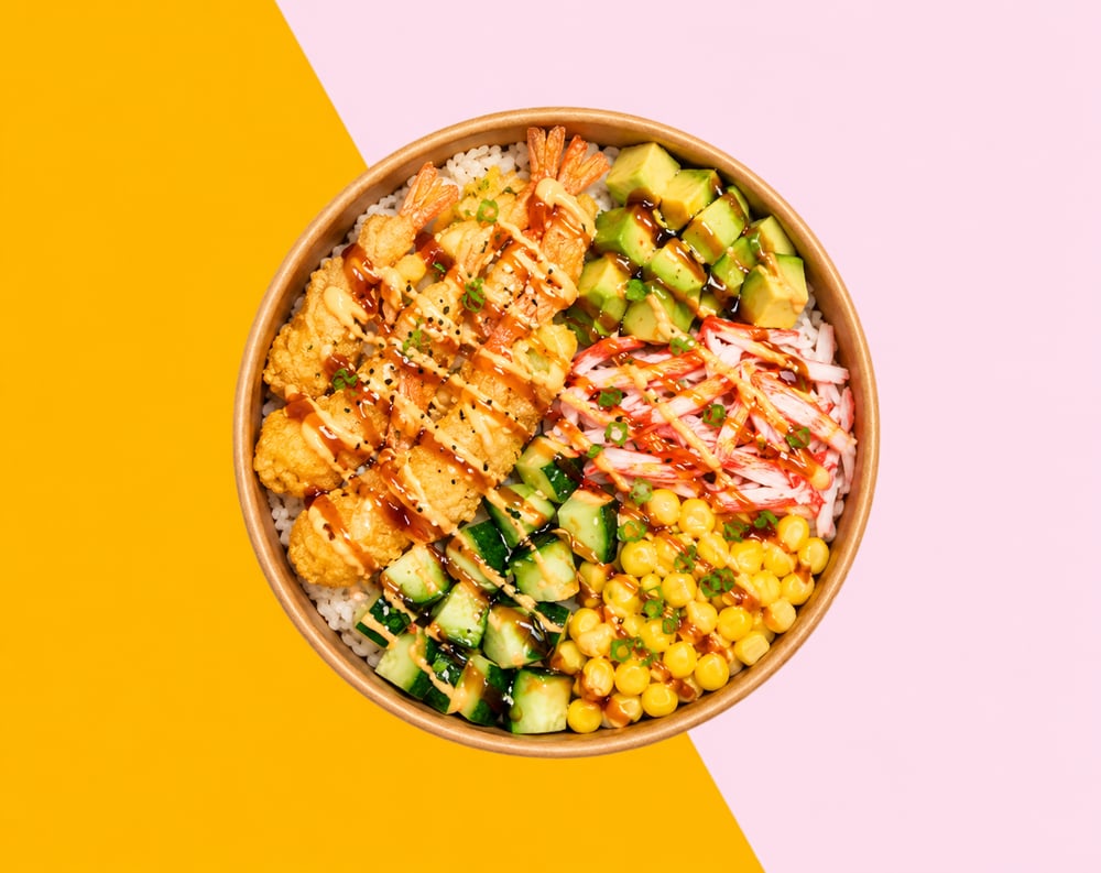 Shrimp Tempura Poke Bowl