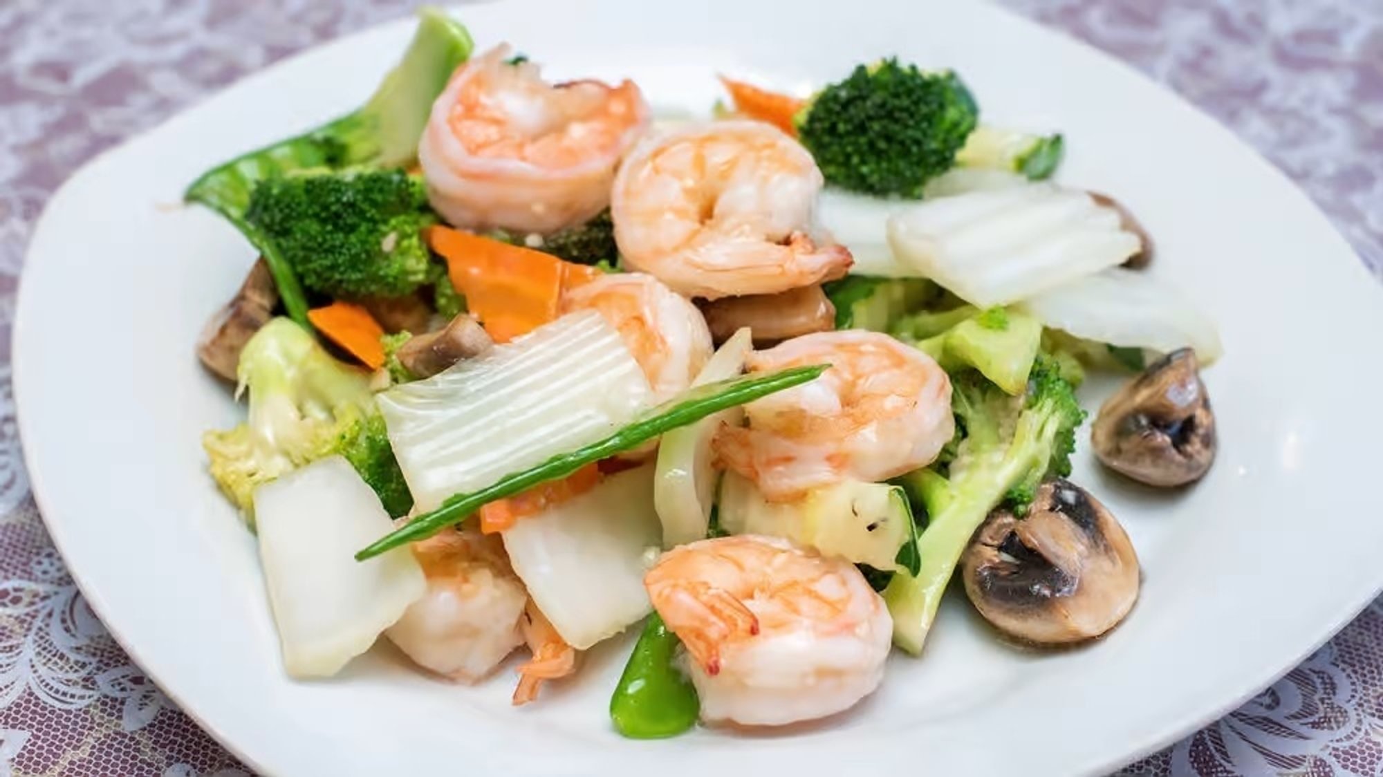 Shrimp with Mixed Vegetables