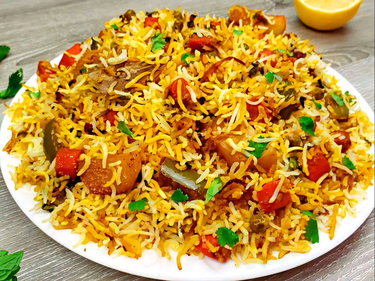 Vegetable Dum Biryani