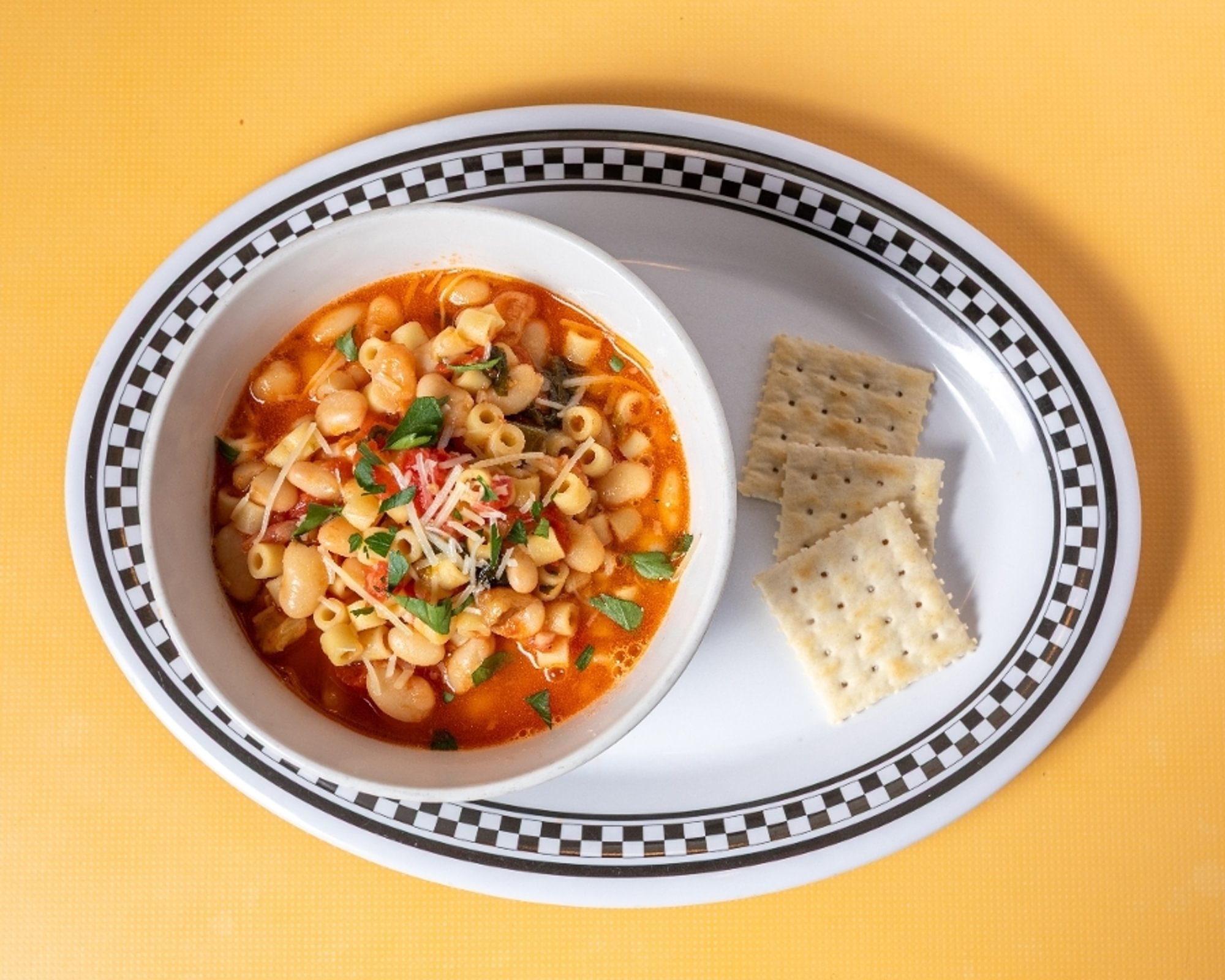 Cup Pasta Fagioli Soup