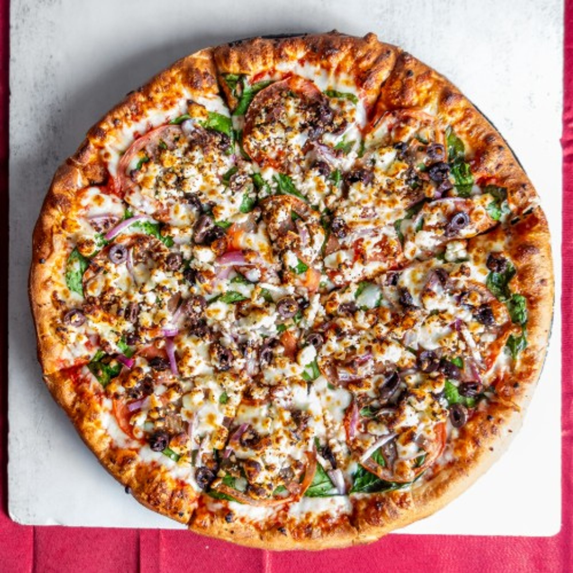 Mediterranean Pizza