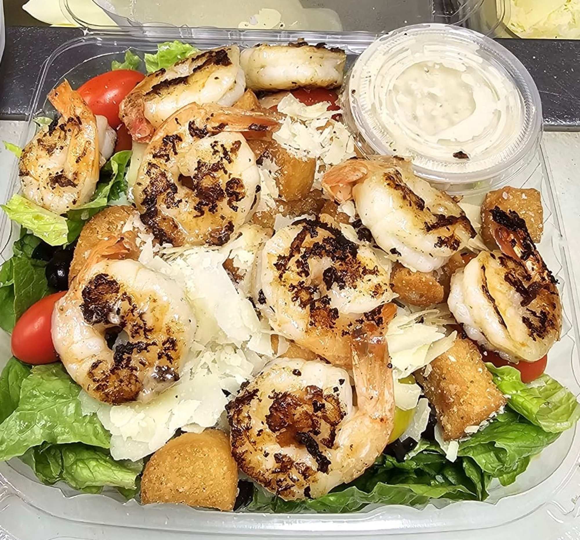 Shrimp Caesar Salad