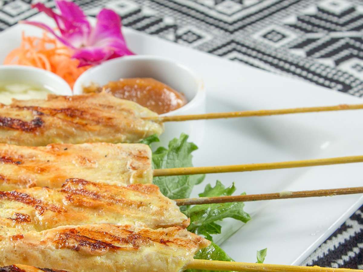 8.Chicken Satay