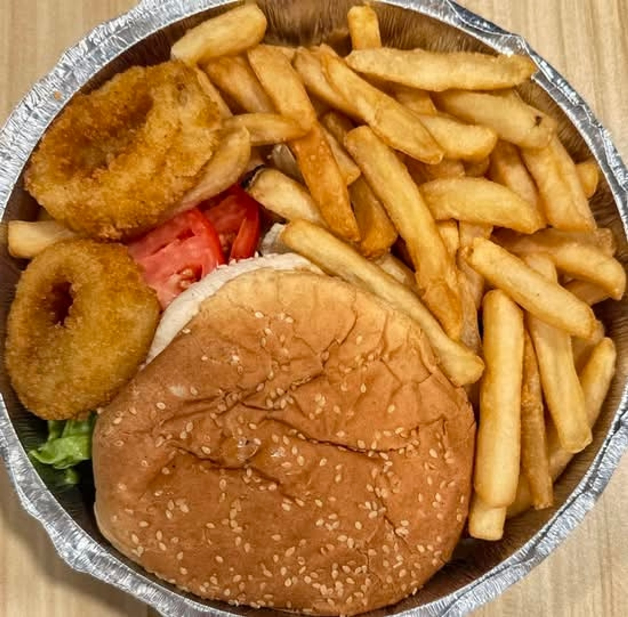 Mushroom Swiss Burger Deluxe