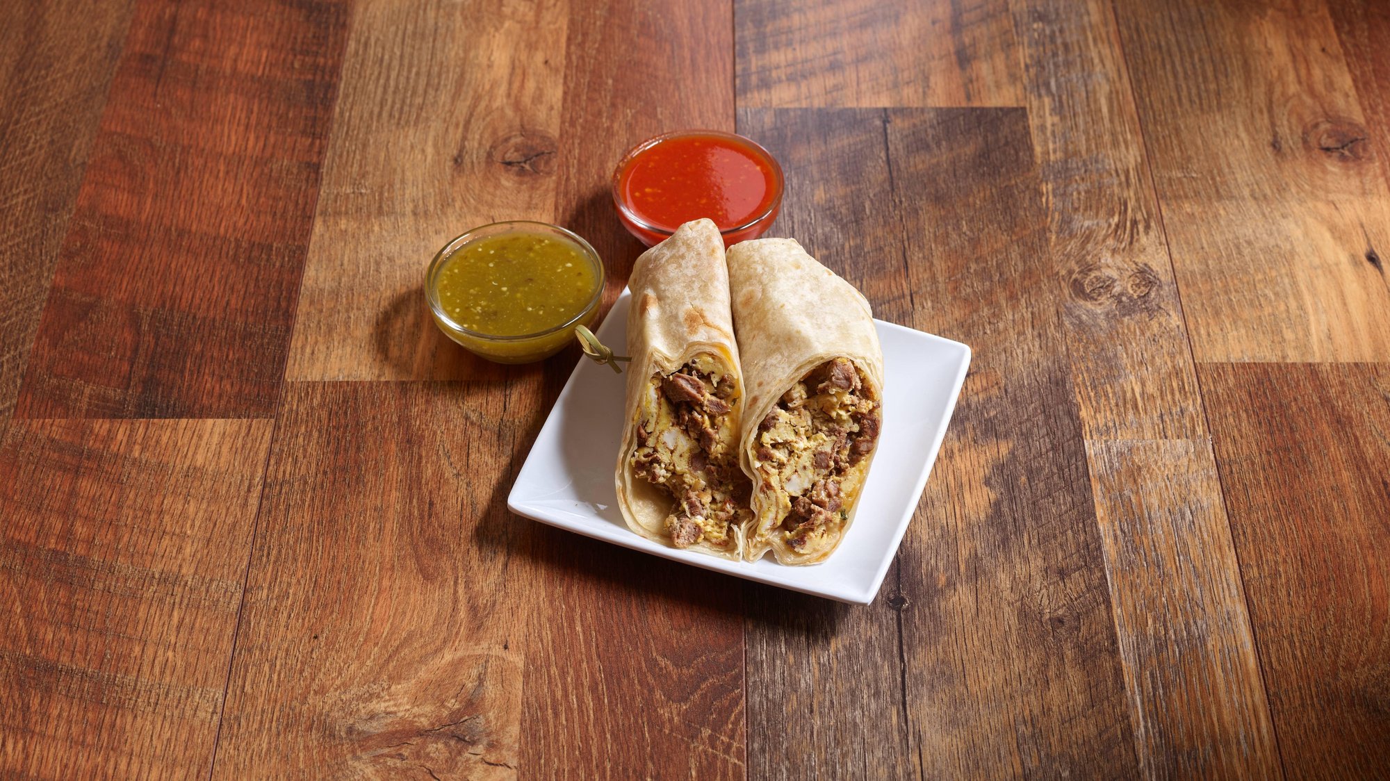 Machaca Breakfast Burrito