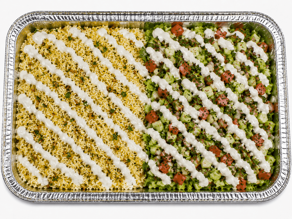 Rice & Salad