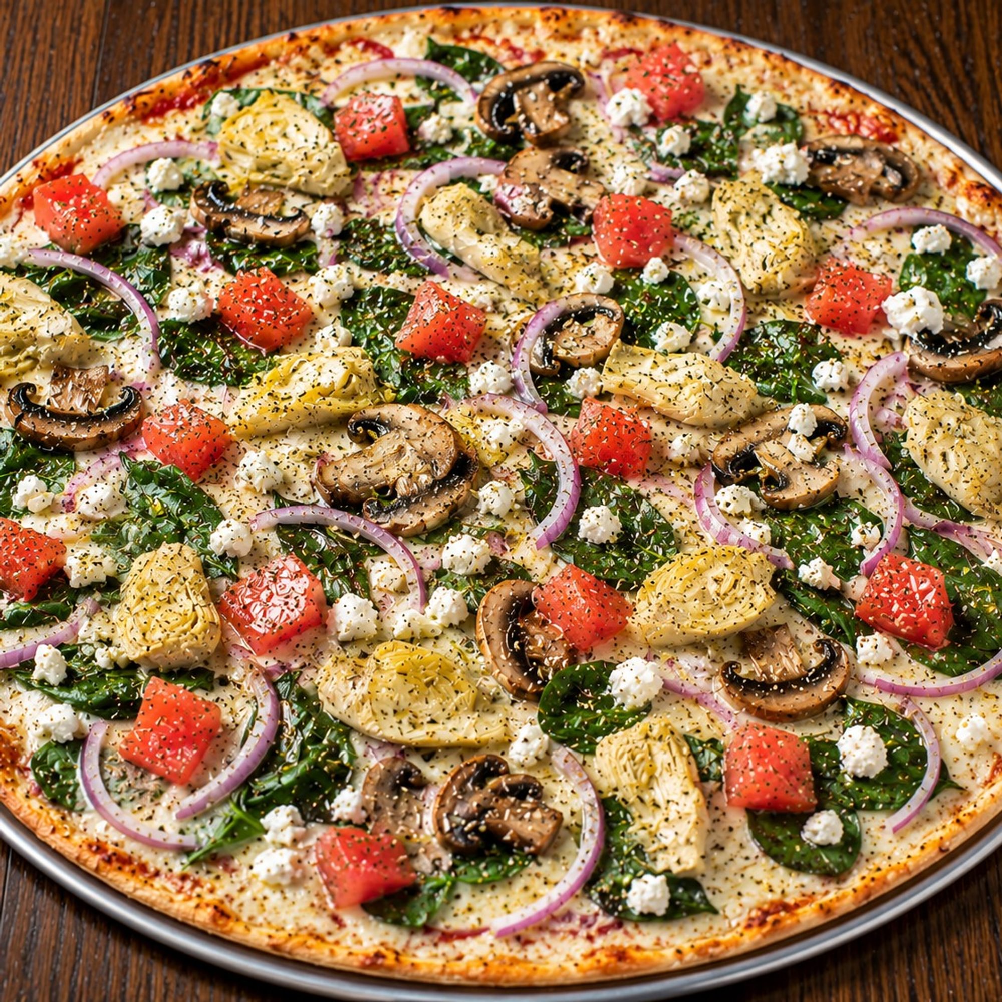 Mediterranean Pizza