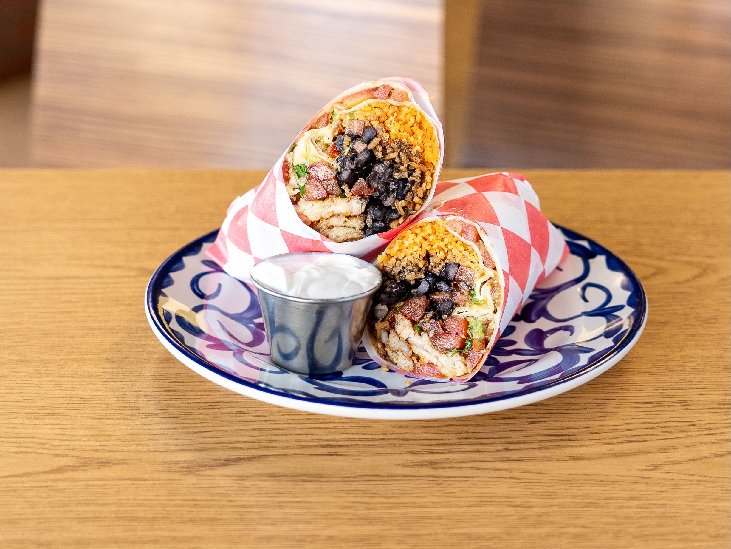 Chicken BBQ Burrito