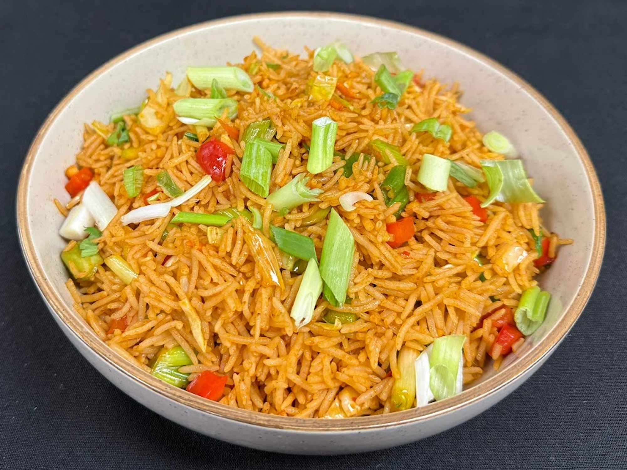 Schezwan Fried Rice (vegan)