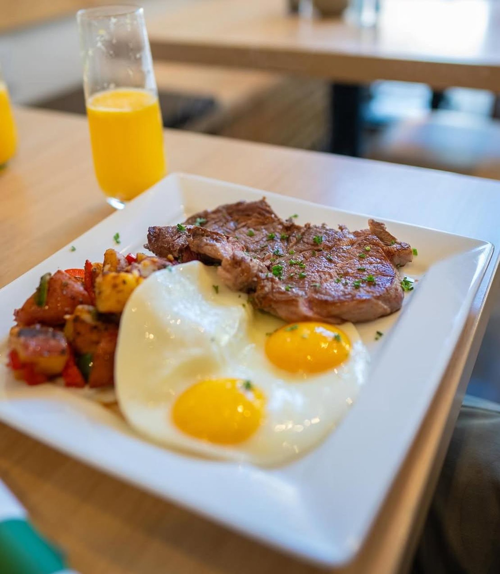 Ribeye Steak and Eggs